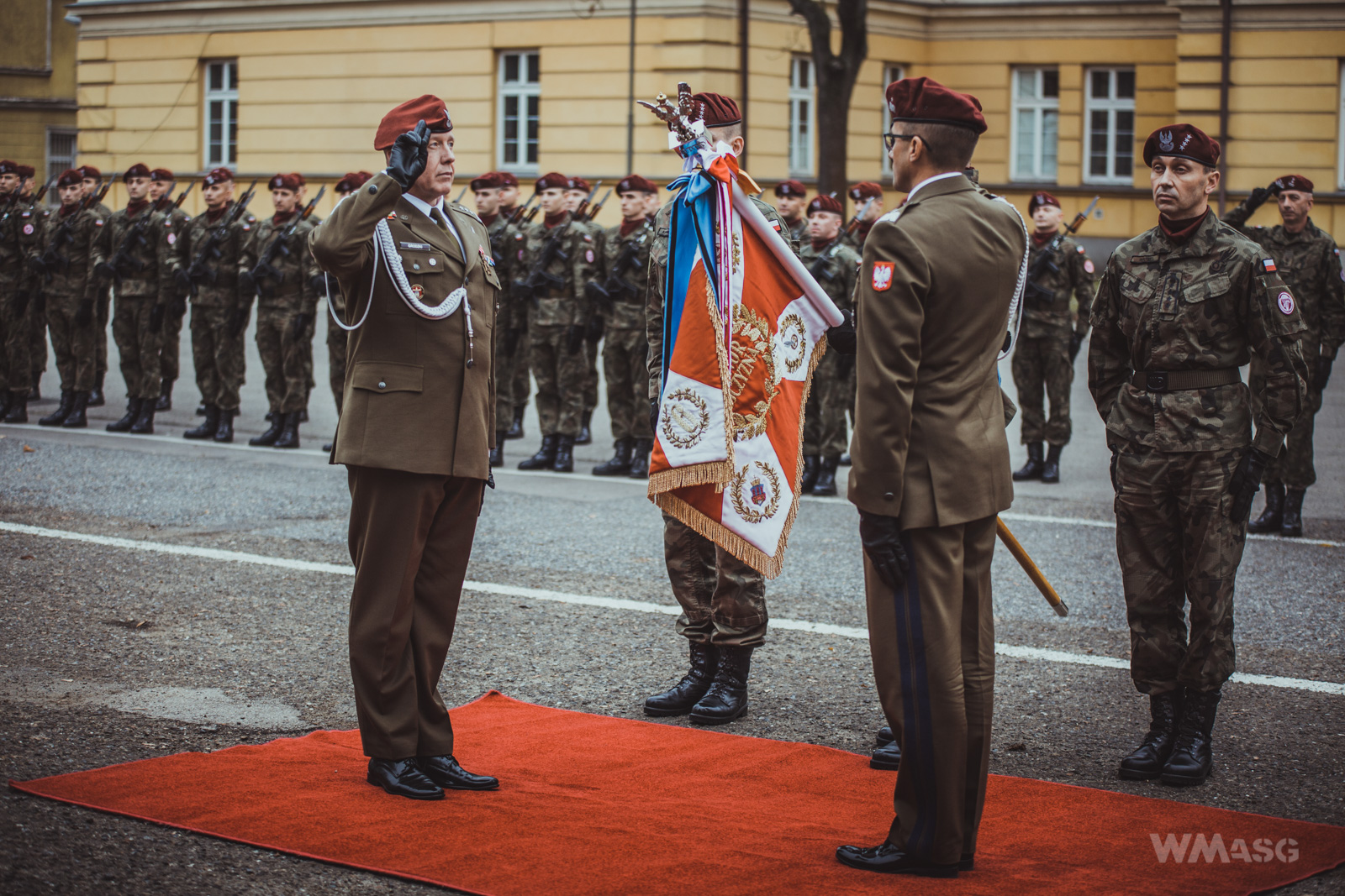 Ceremonia przekazania obowiązków dowódcy 6BPD