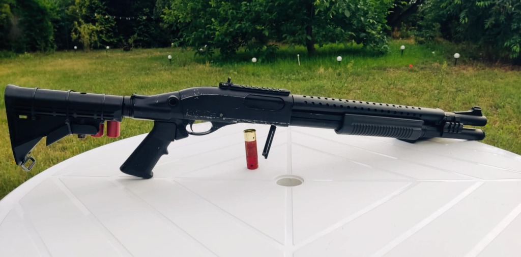 [S/Z] STRZELBA GAZOWA MOSSBERG 8871 GREEN GAS CQB 7 ŁUSEK