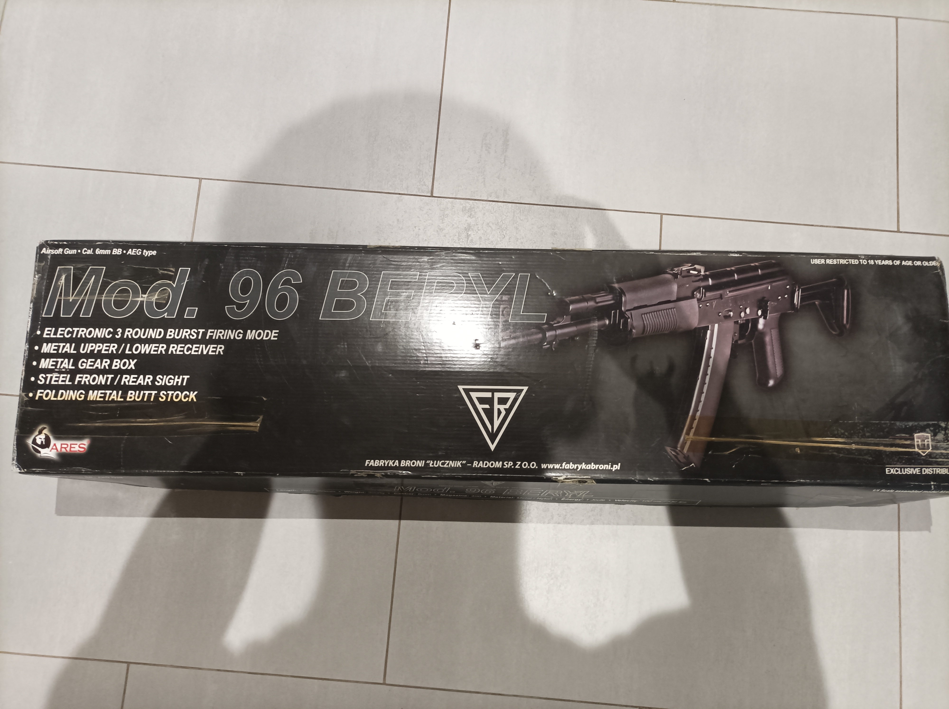 Beryl + 8 magazynków (ares)