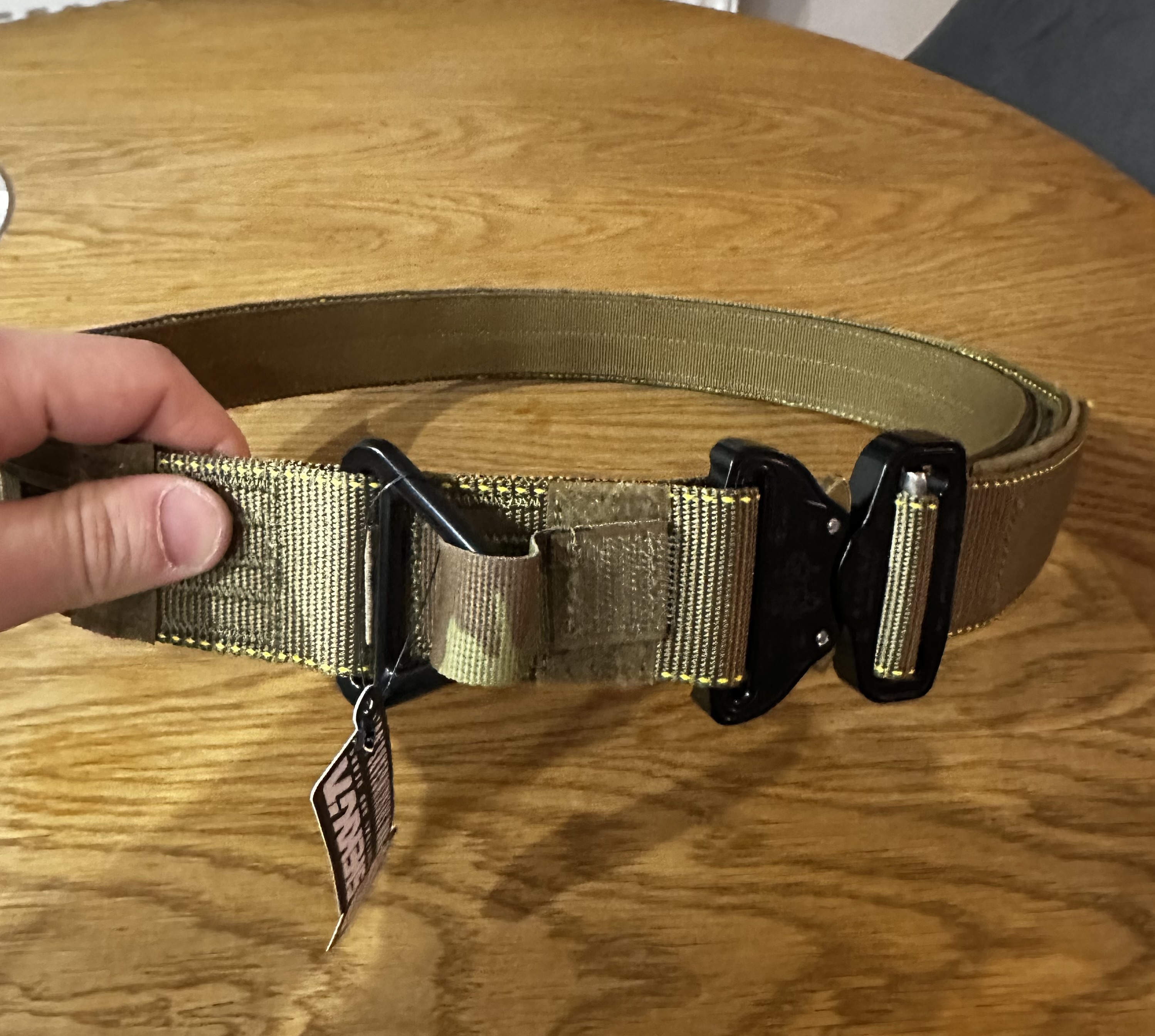 Shekkin TYR gunfighter belt Cobra buckle L CAG delta devgru