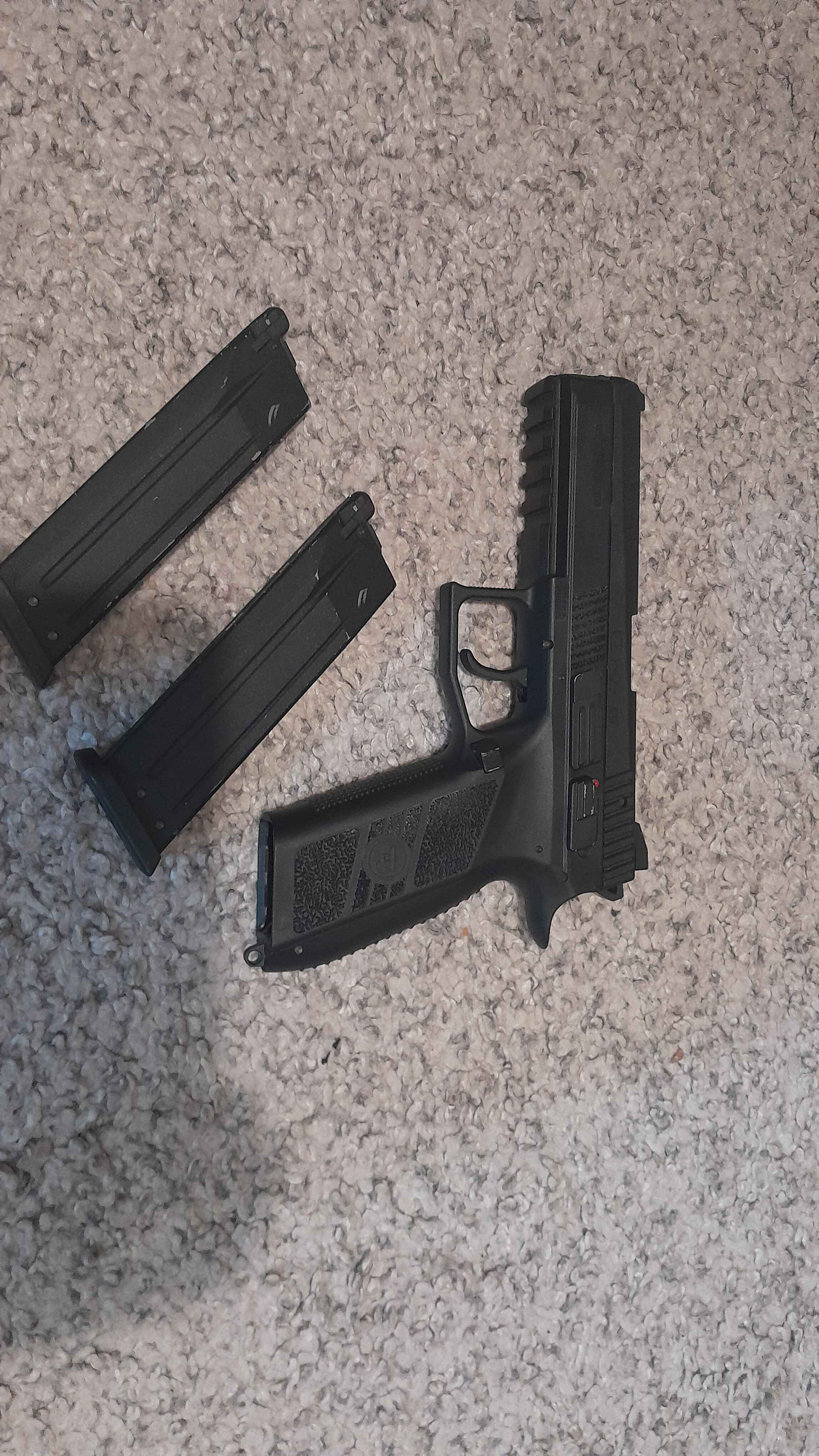 Pistolet ASG CZ P-09 Blow Back Green Gas