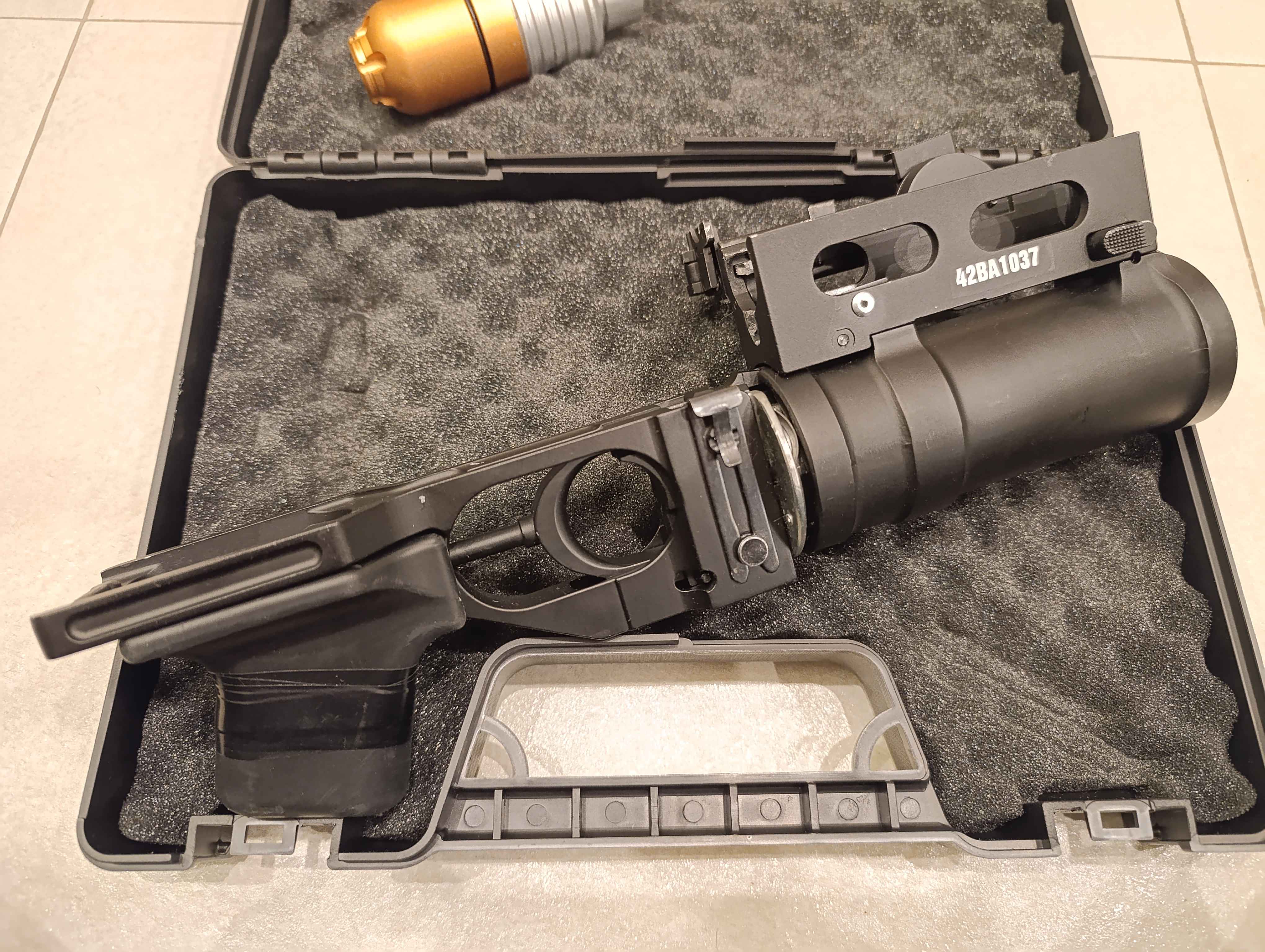 Granatnik ASG GP25 Double Bell prawie nowy do AK74 AKM AK47 green gas