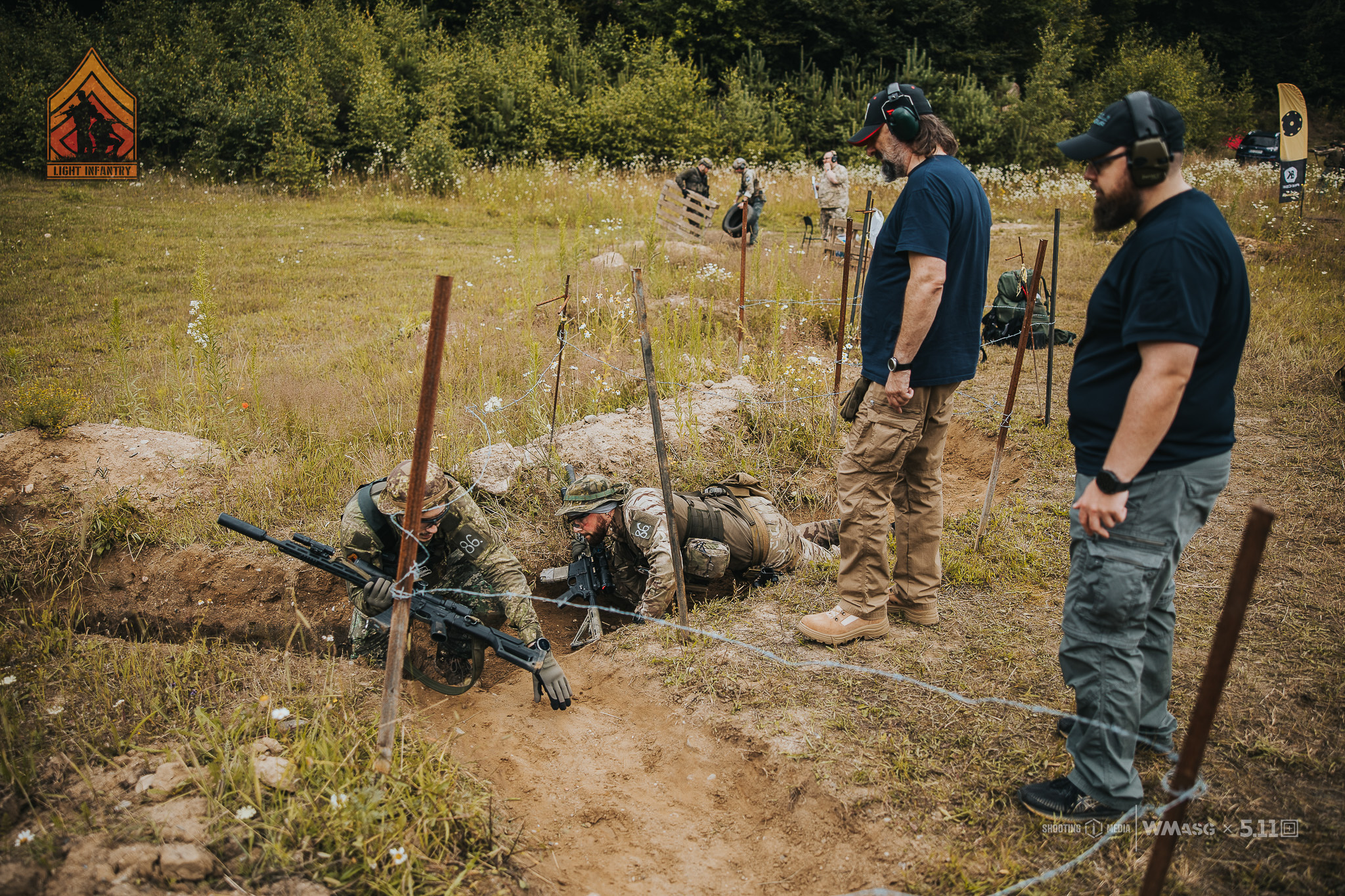 Fotorelacja z zawodów taktyczno-strzeleckich Lekka Piechota, kat. Lekka i MILSIM (18-20.07.2025)