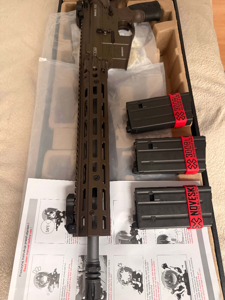 Replika gazowa Daniel Defense DDM4 MK18 RIII 12.5 GBBR MWS