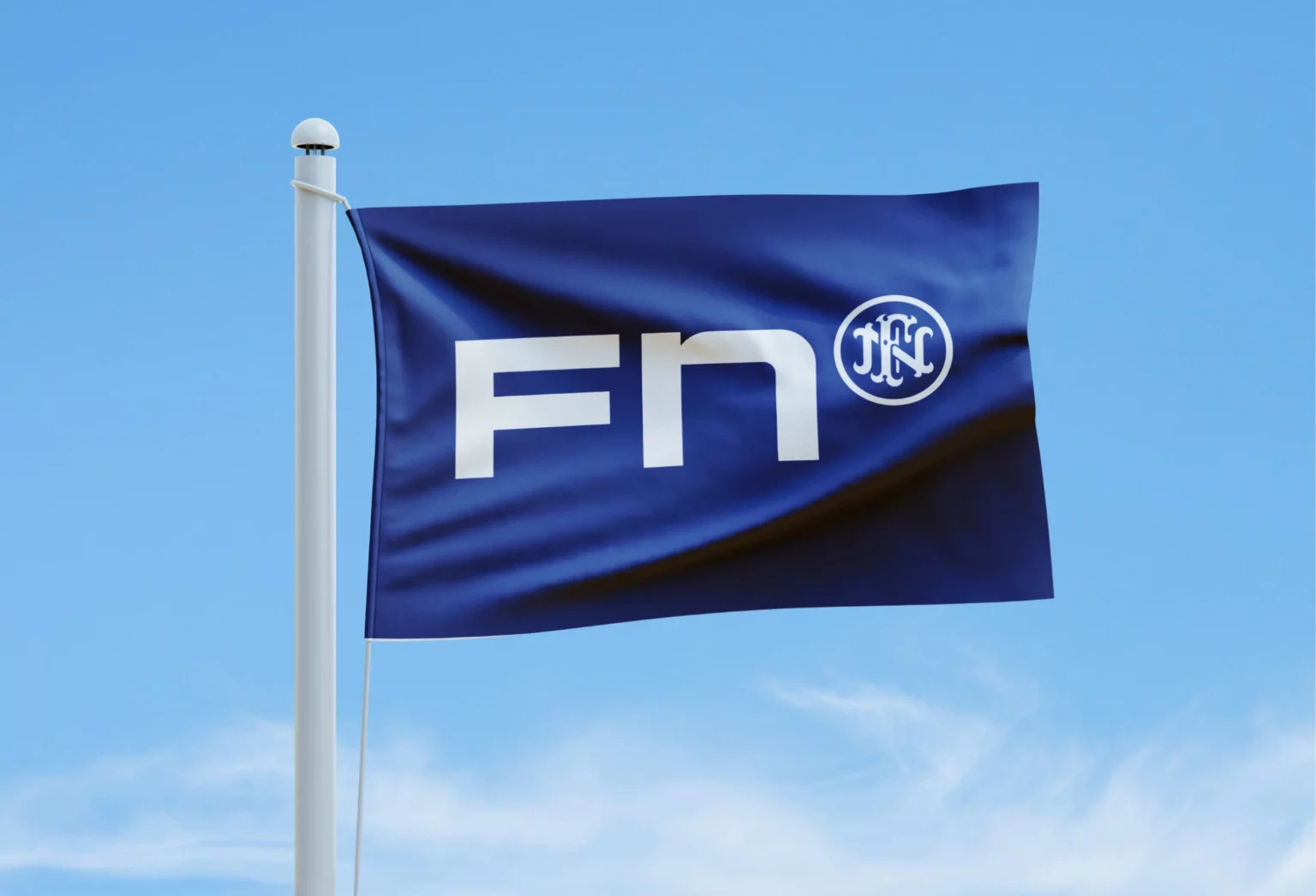 Belgian firearms manufacturer with a new logo
