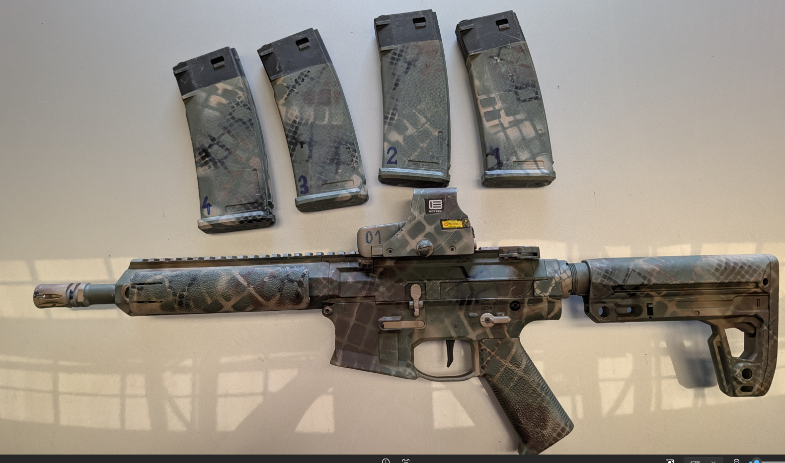 DE m904e + Eotech + S-Magi