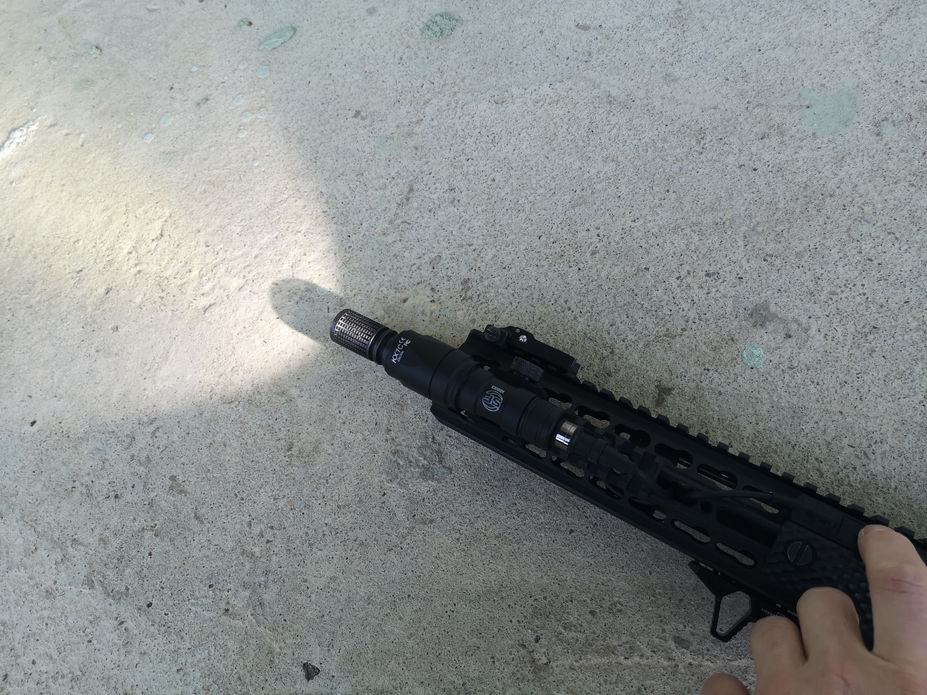 Latarka SureFire M300A włącznik żelowy