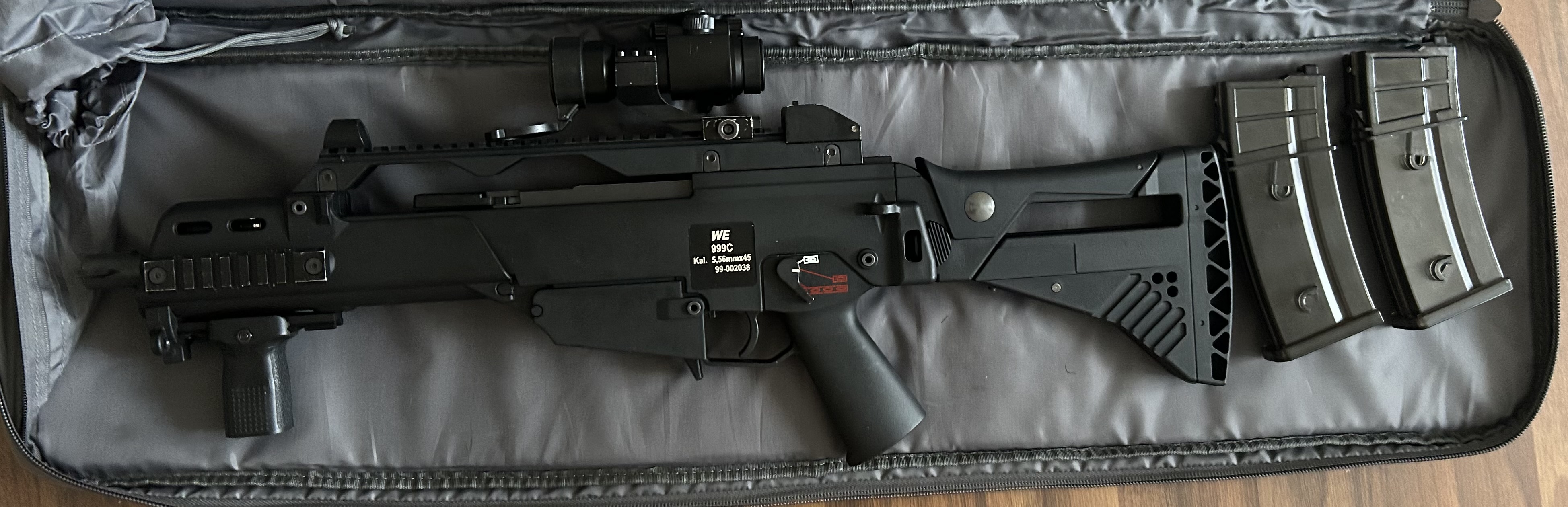 G36c WE GBBR gas blowback tuning