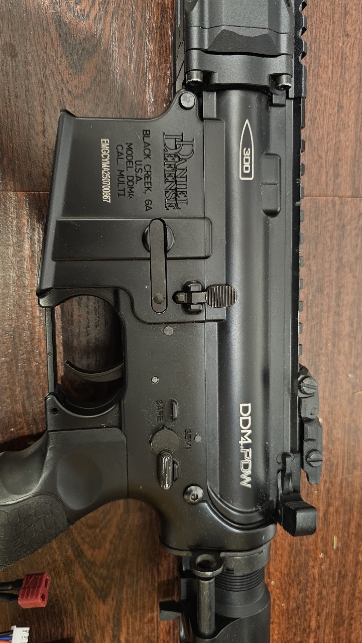 DDM4 PDW Daniel Defense Cyma platinum