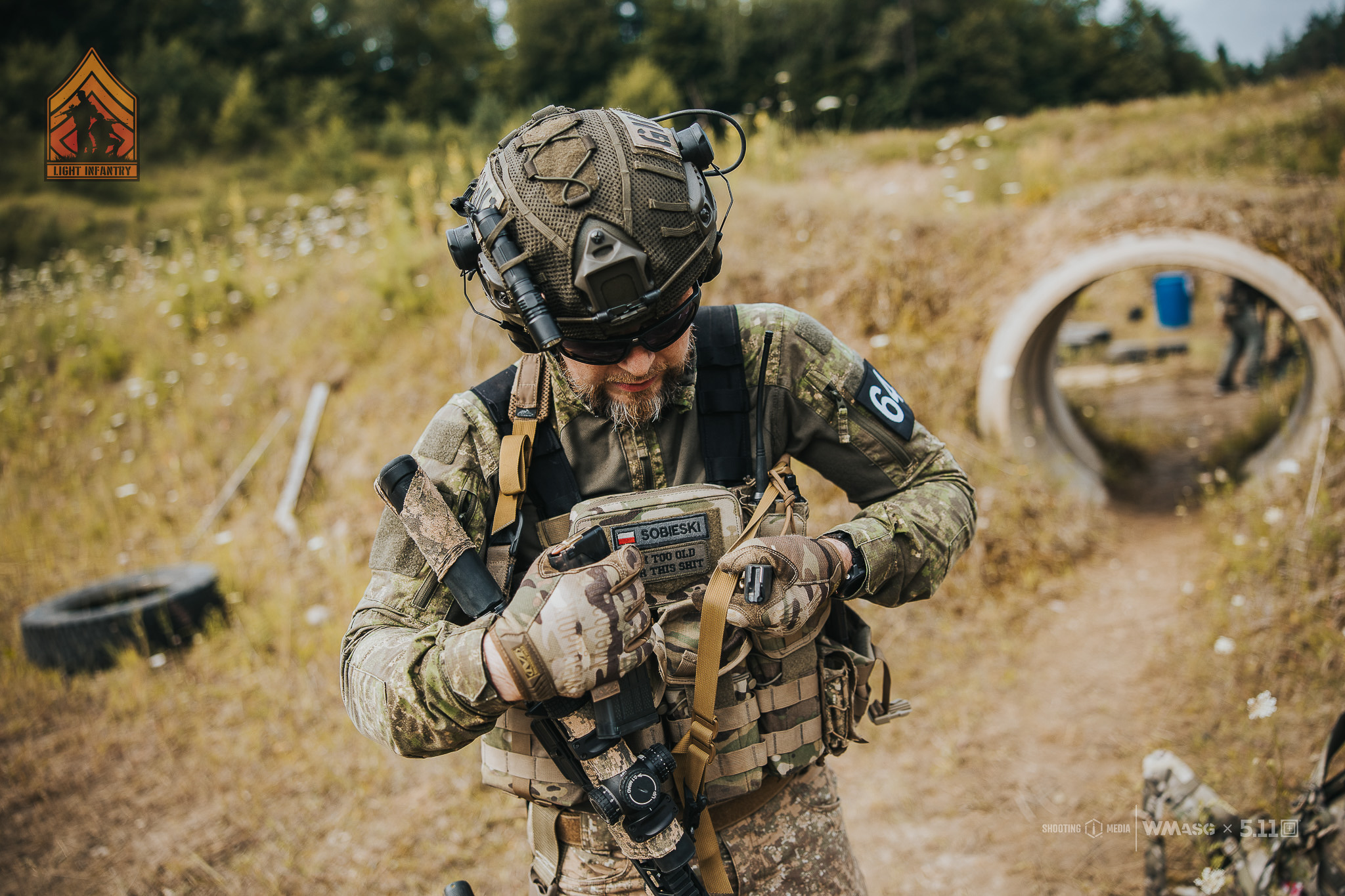 Fotorelacja z zawodów taktyczno-strzeleckich Lekka Piechota, kat. Lekka i MILSIM (18-20.07.2025)