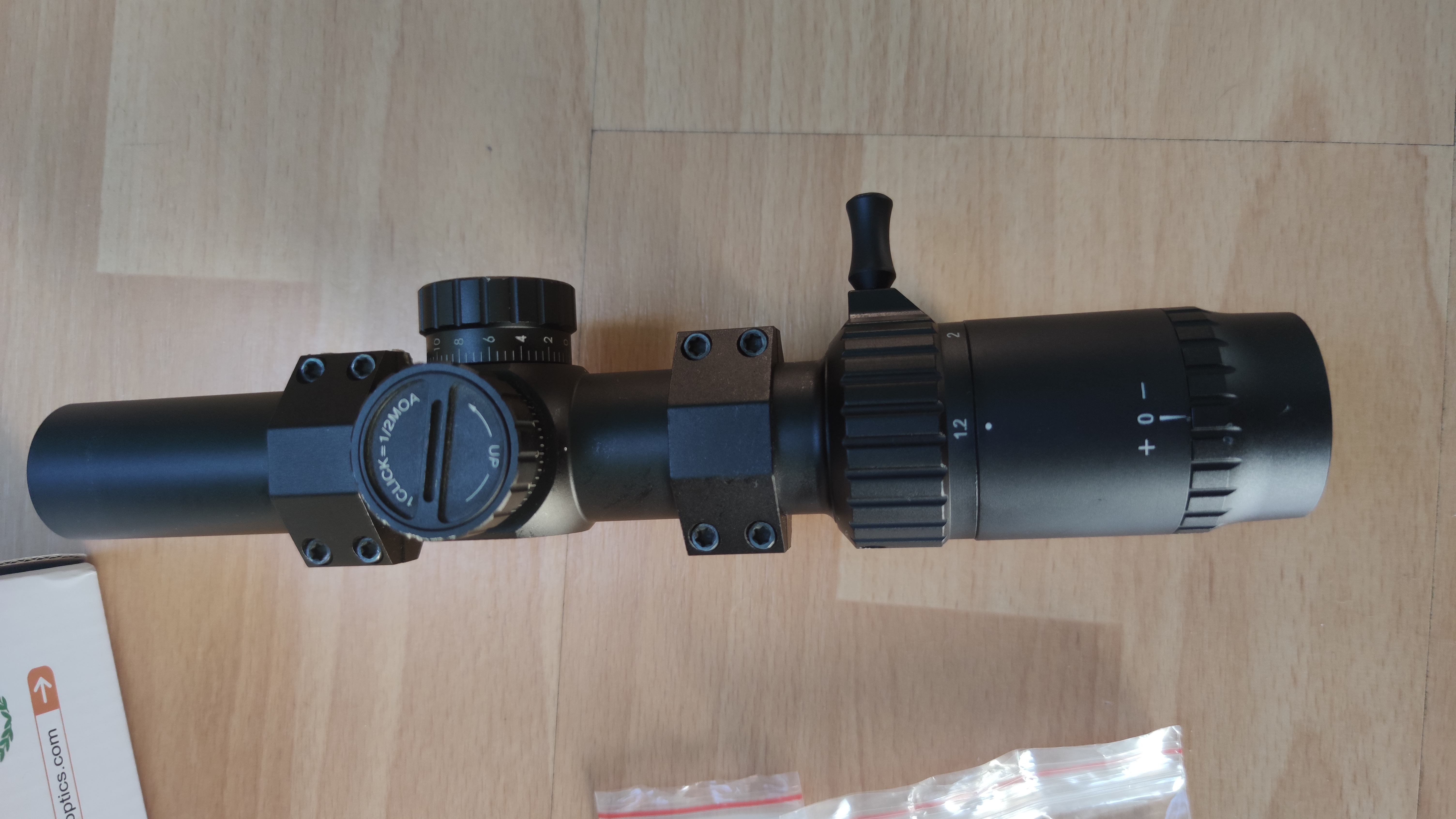 Luneta biegowa LPVO WestHunter HD-S 1.2-6x24 SFP