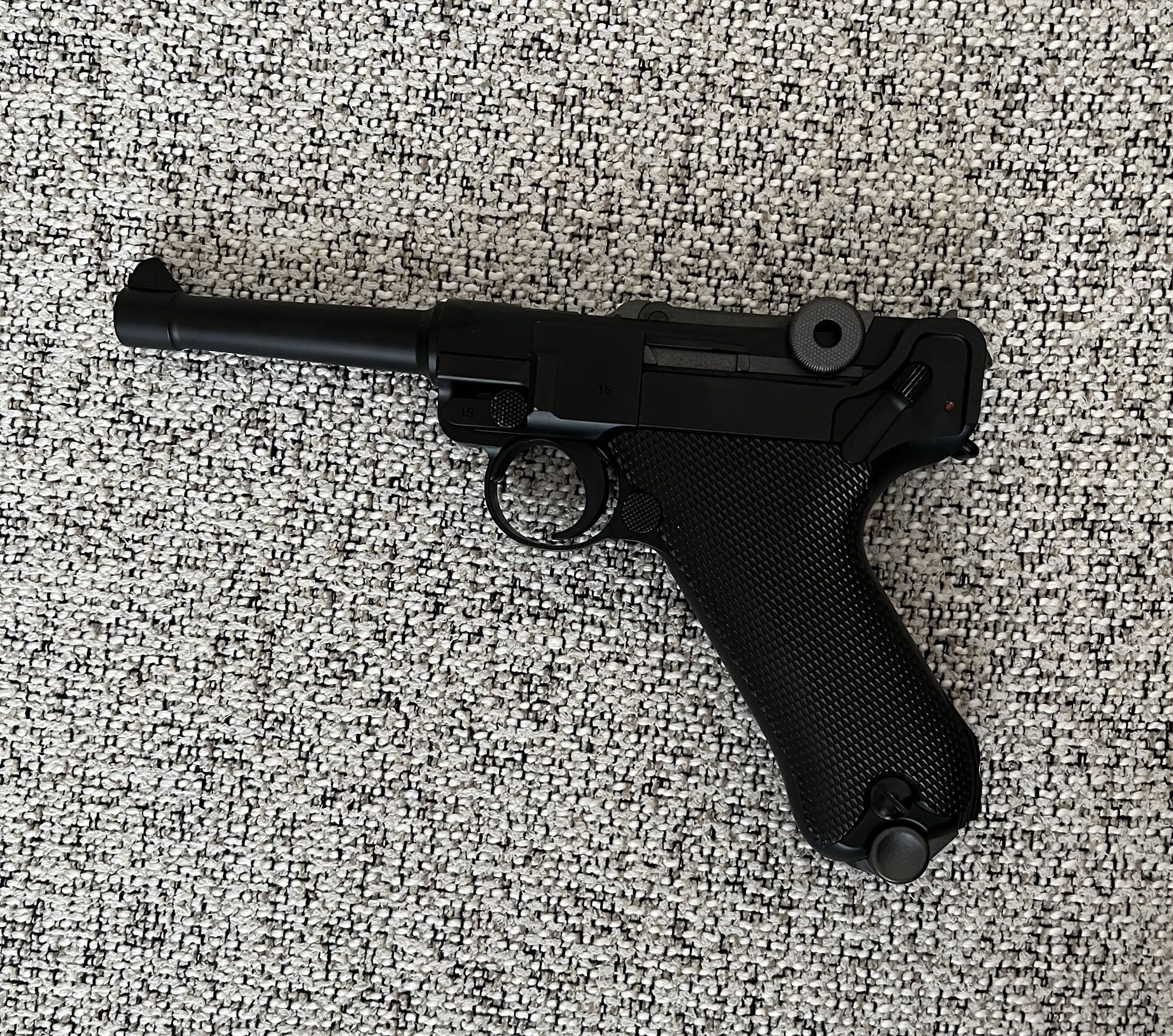 Luger P08 (WE-Tech, green gas, blowback)