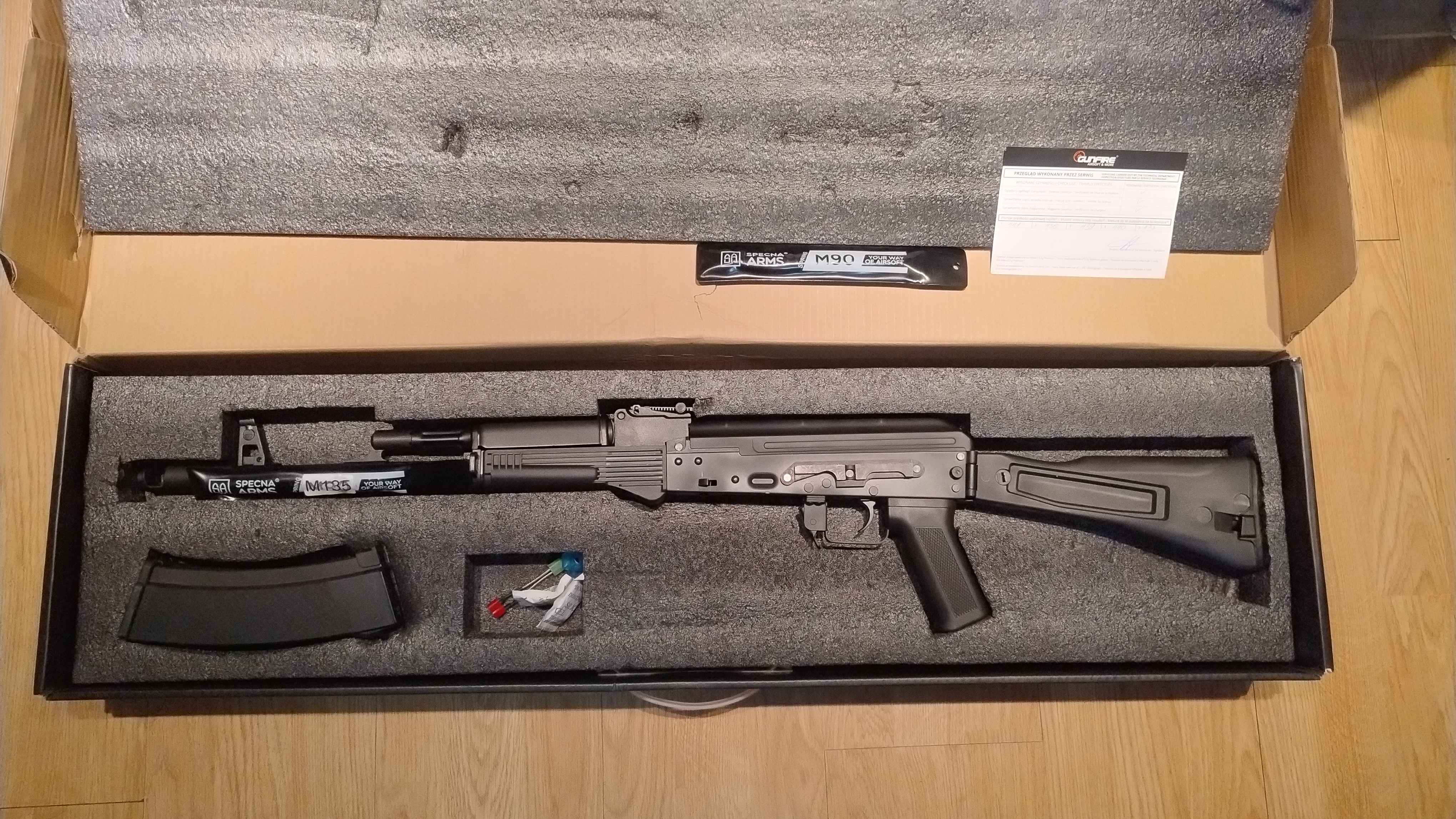 Specna Arms SA-PJ01 Prime™ Aster V3 SE ETU z silnikiem bezszczotkowym Czarny