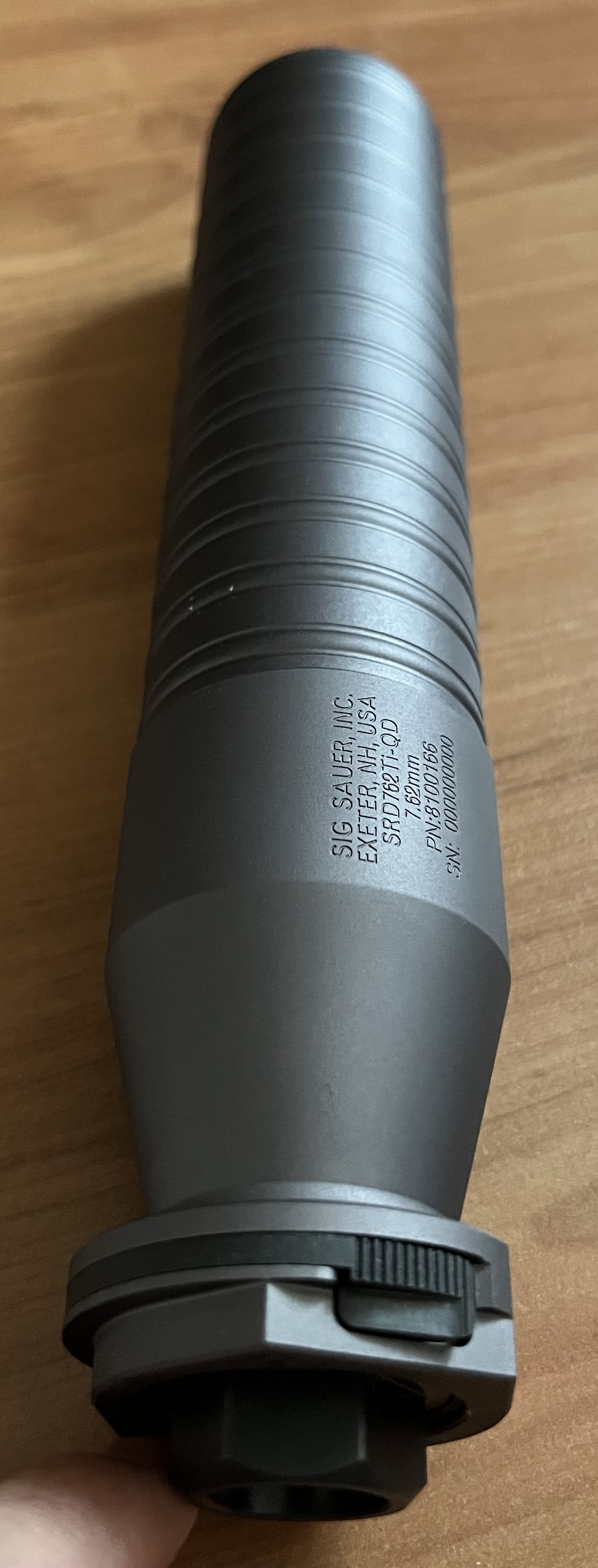 Tłumik Airsoft Artisan SRD762Ti - długa wersja, jakość bdb