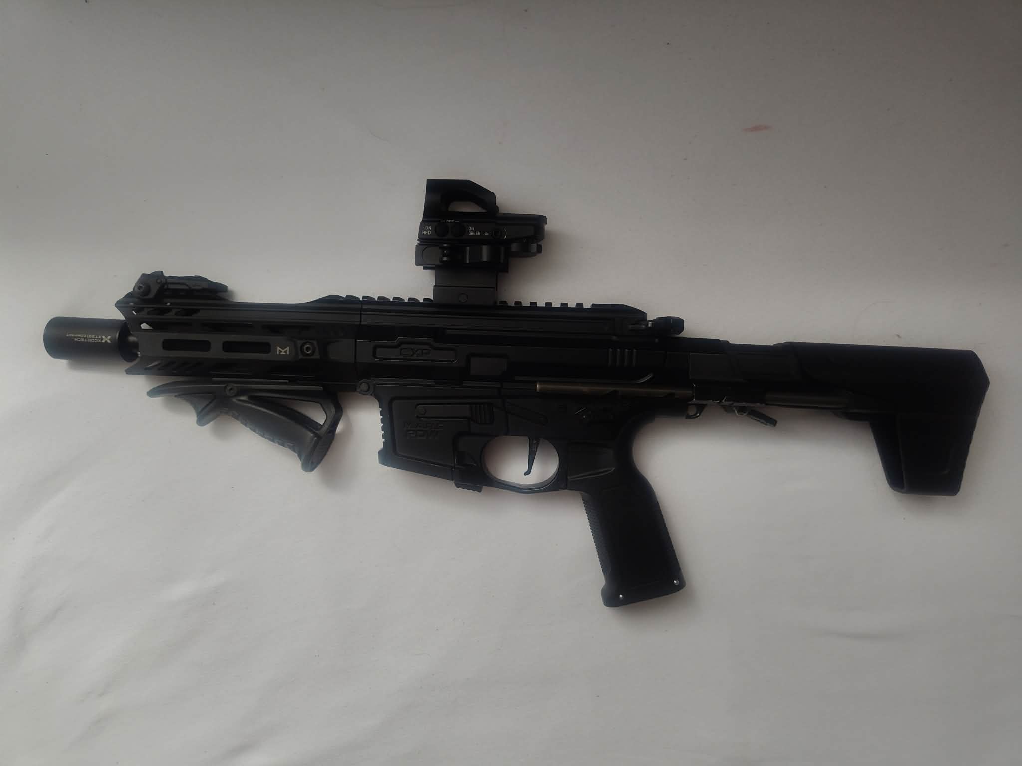 Pistolet maszynowy EBB ICS CXP-MARS PDW9 - czarny