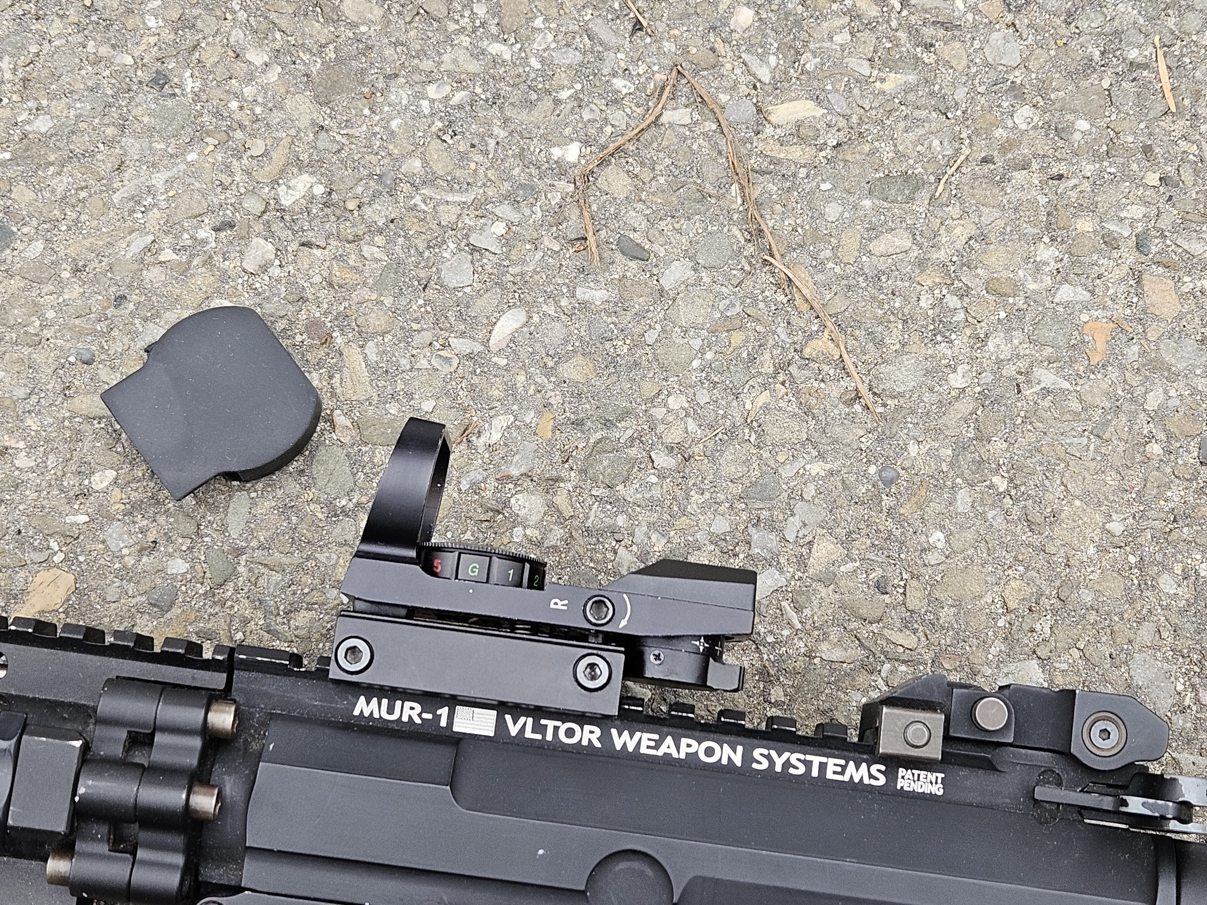 Kolimator otwarty 4 punkty celownicze