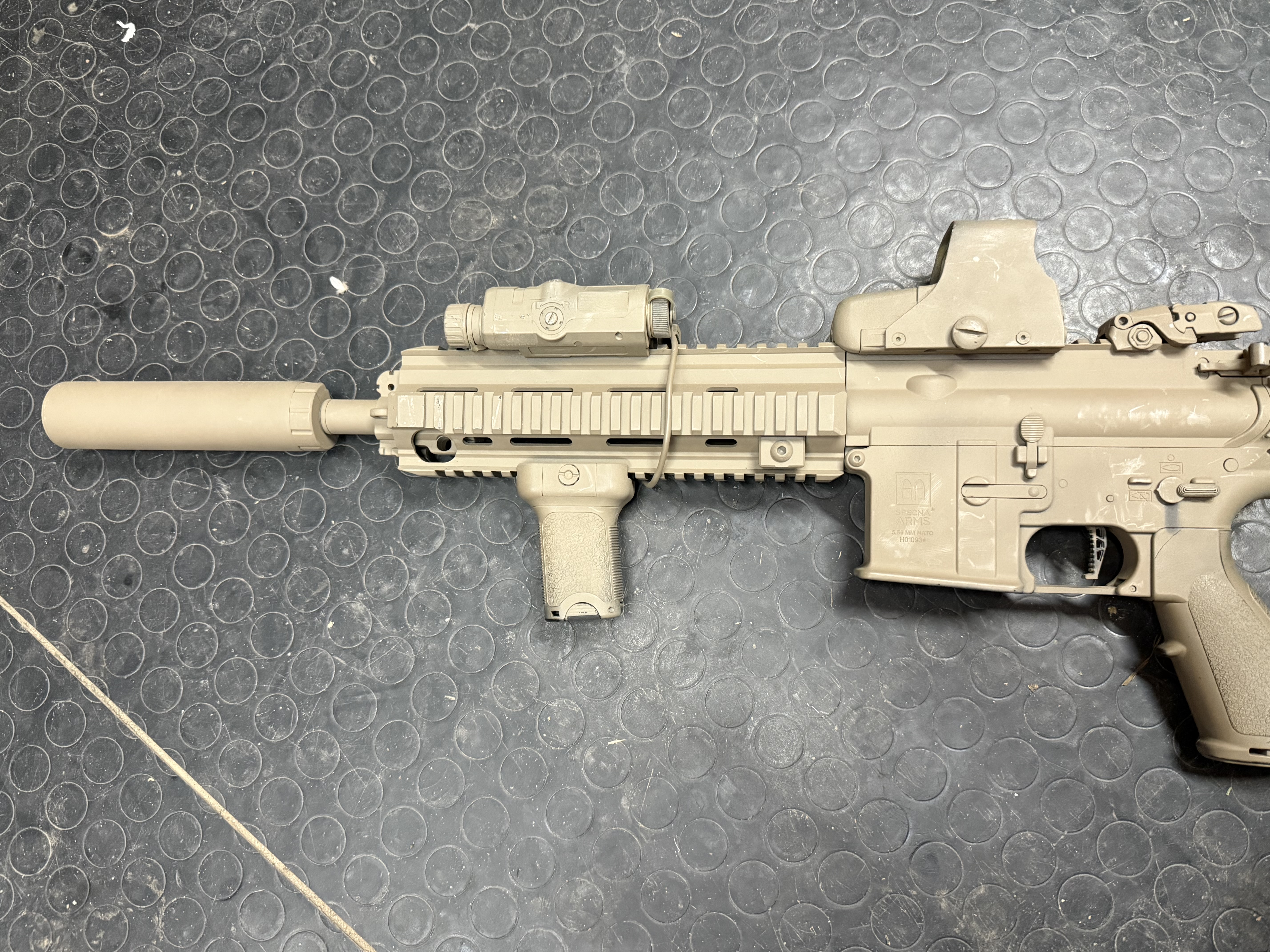 HK 416 SA EDGE tracer peq 15