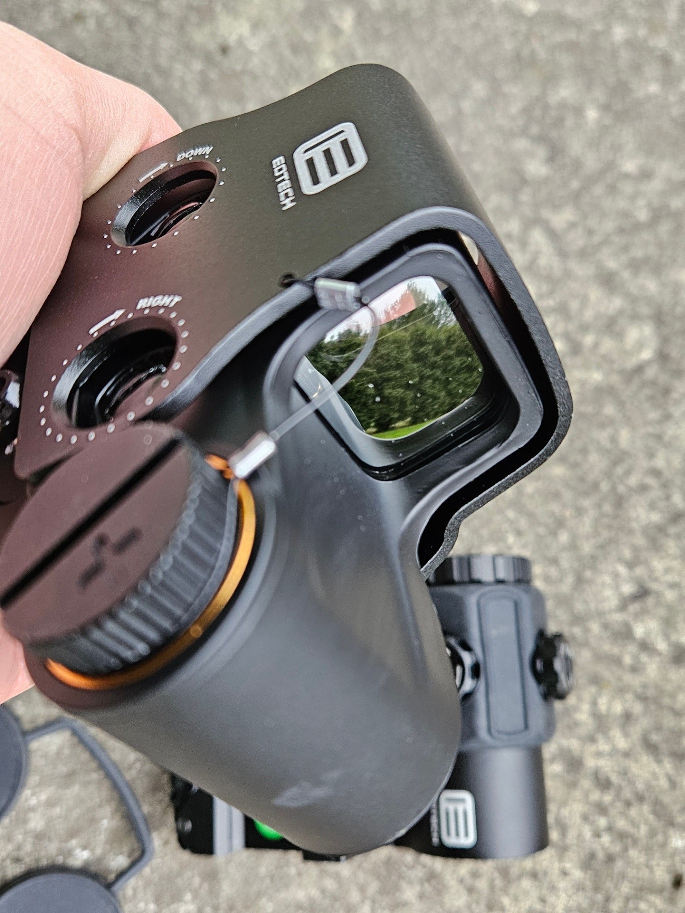 Replika Eotech ET558 + magnifier G43 oznaczenia stand bdb