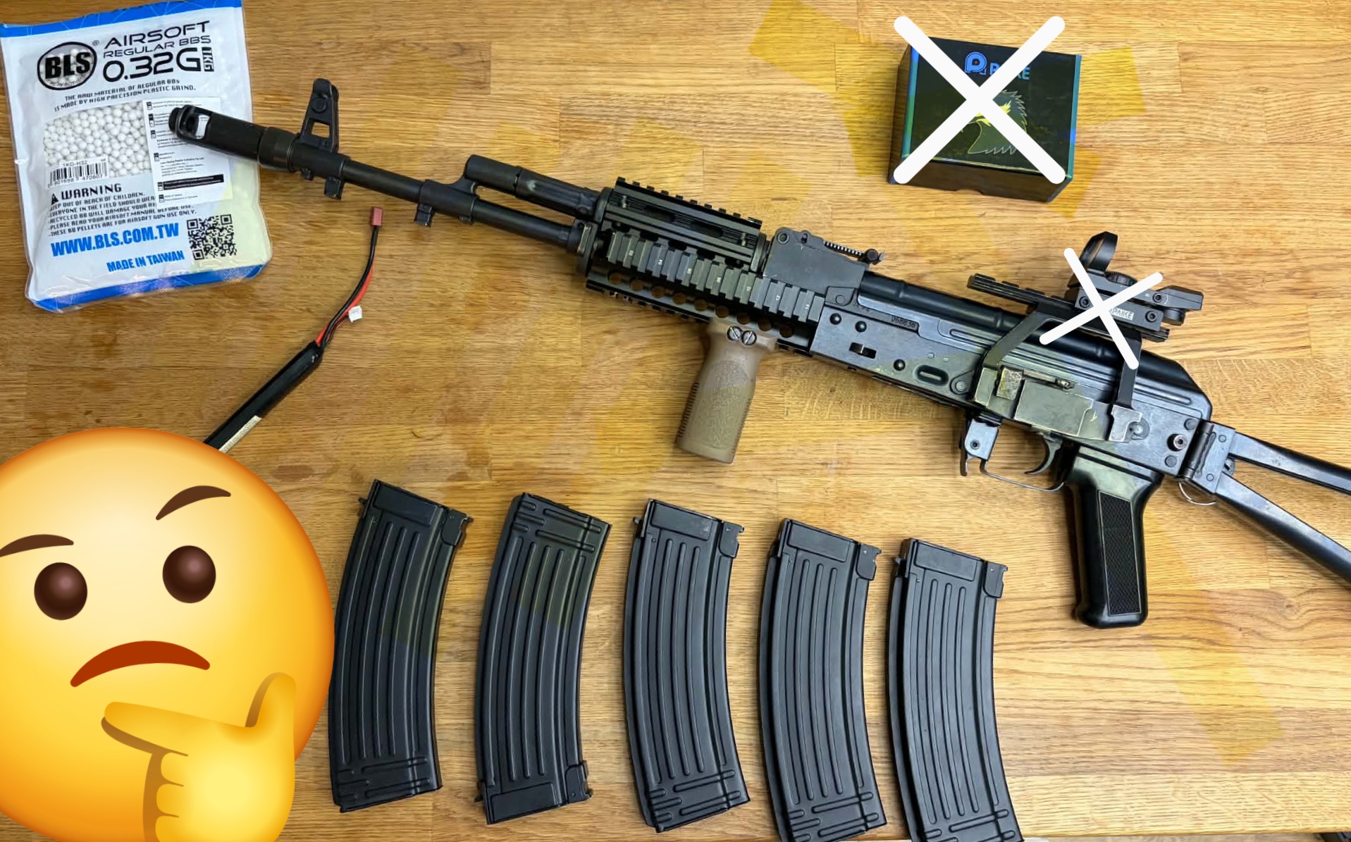 E&L AK74 tuning 450fps 1.9J