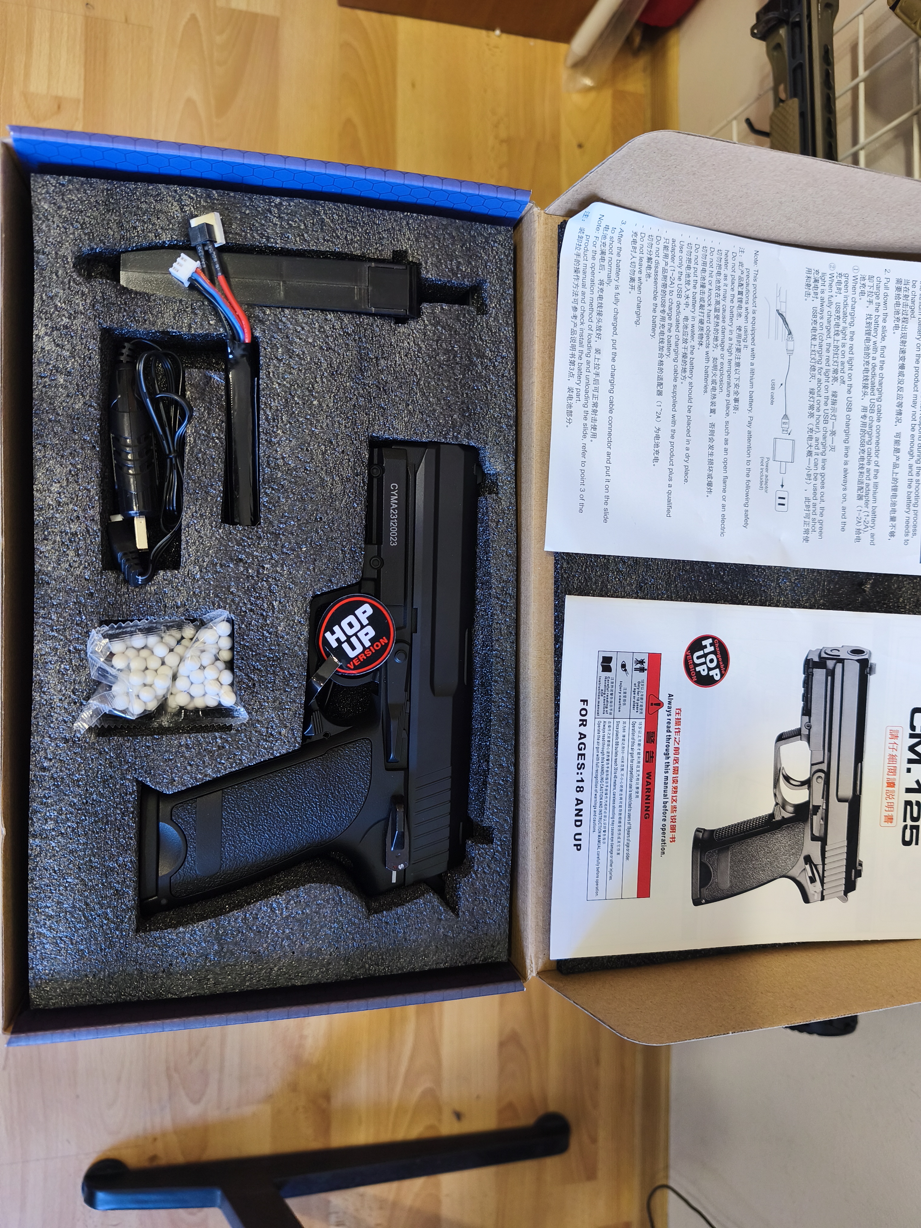 Cyma 125S - AEP replika P8