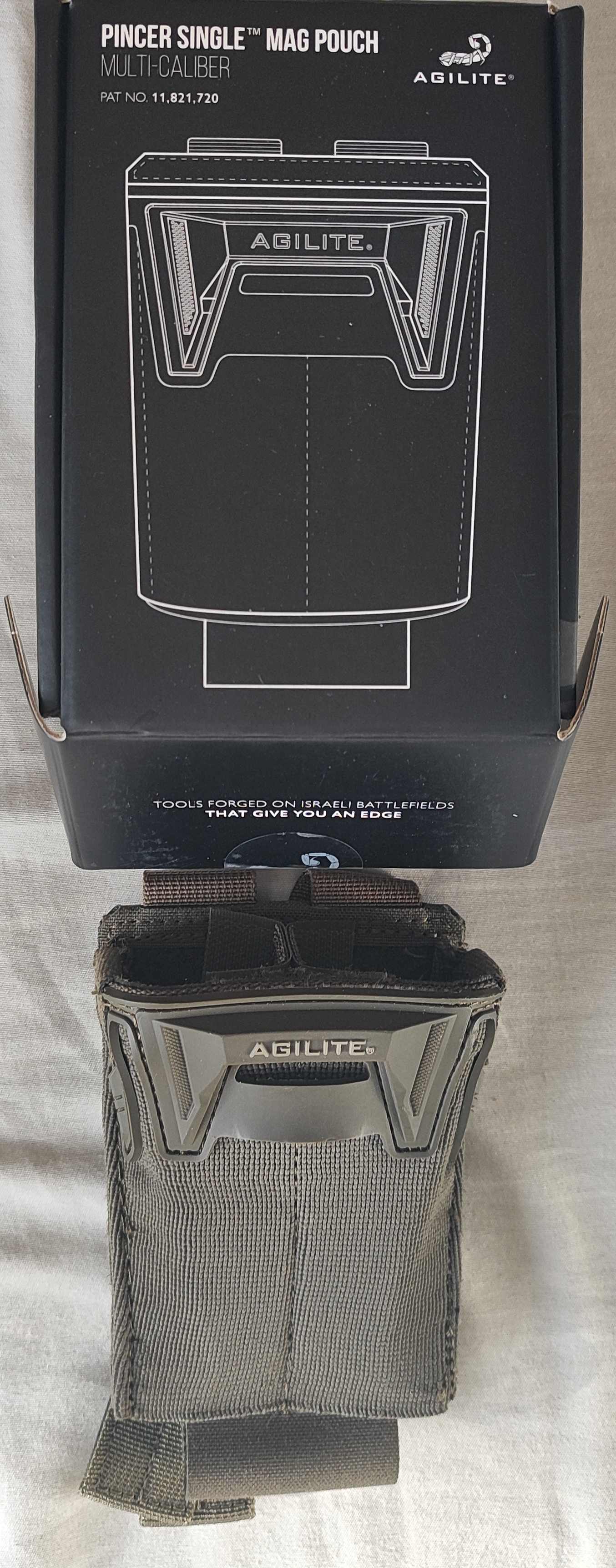 Ładownica uniwersalna AR AK PCC Agilite Pincer™ Single Multi-Caliber Mag Pouch ranger green