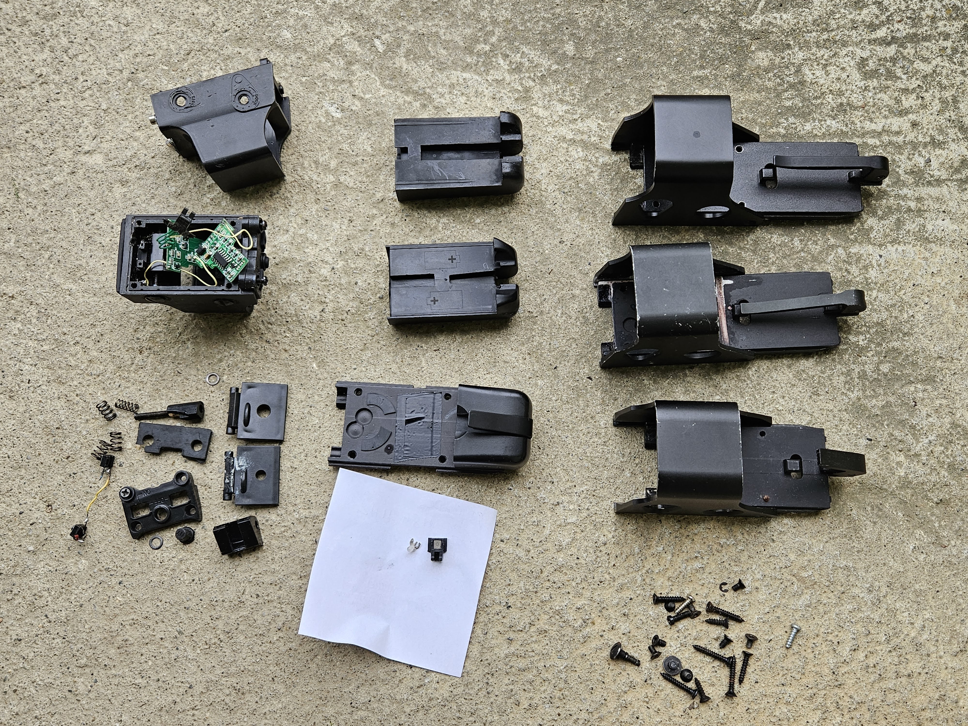 Części kolimator Eotech 551 552 szybka obudowy