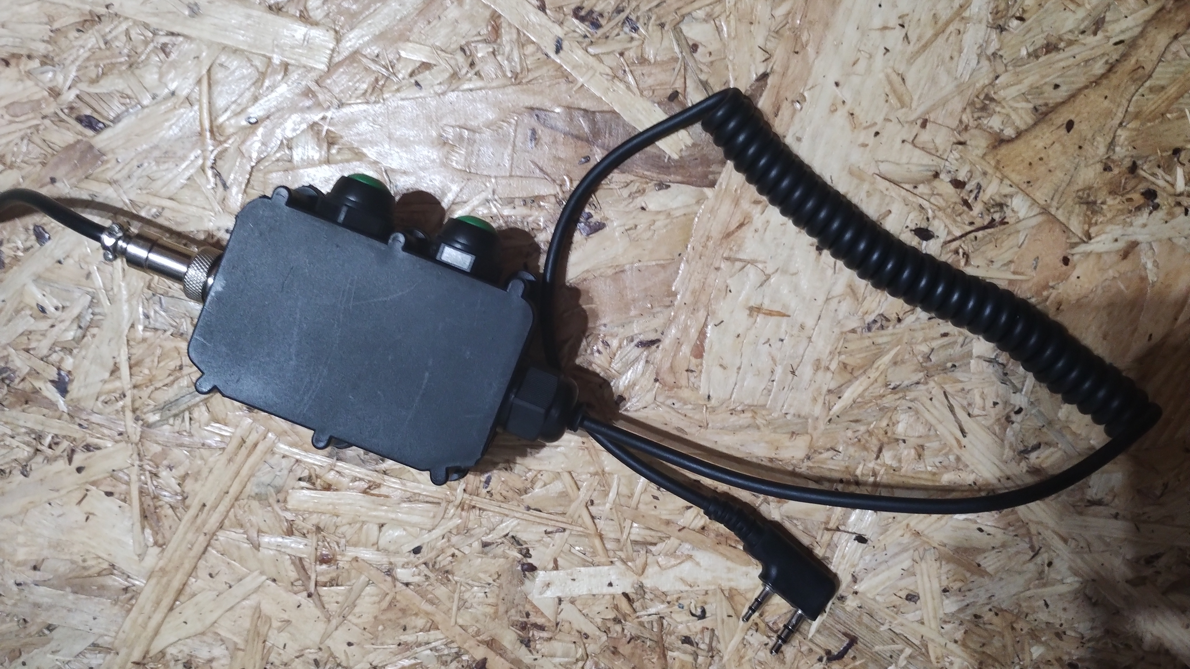 Słuchawka Browman+podwójne PTT dualPTT Baofeng uv-82