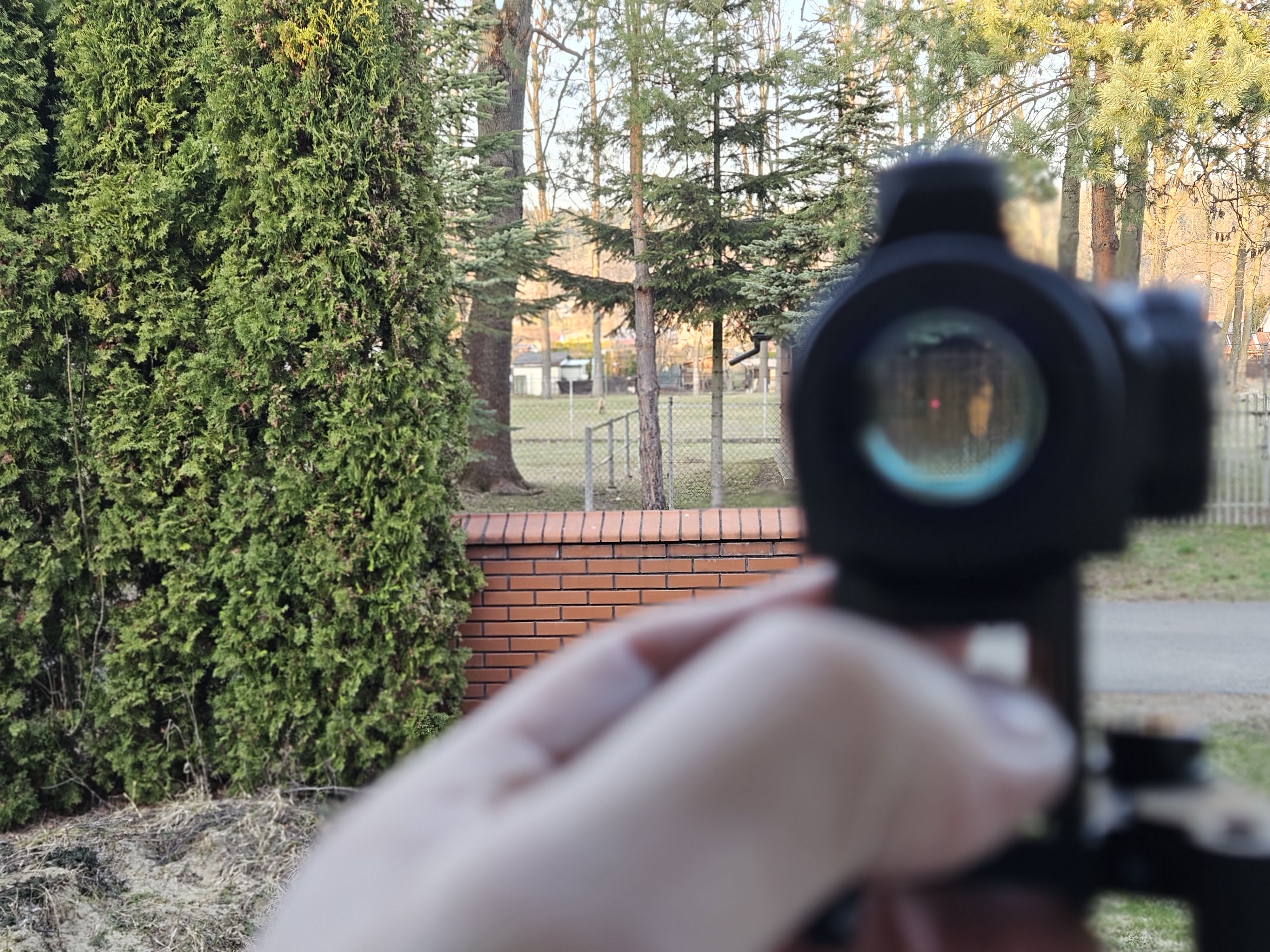Kolimator AIM-O Aimpoint micro T1 replika, różne montaże wysoki, niski, QD
