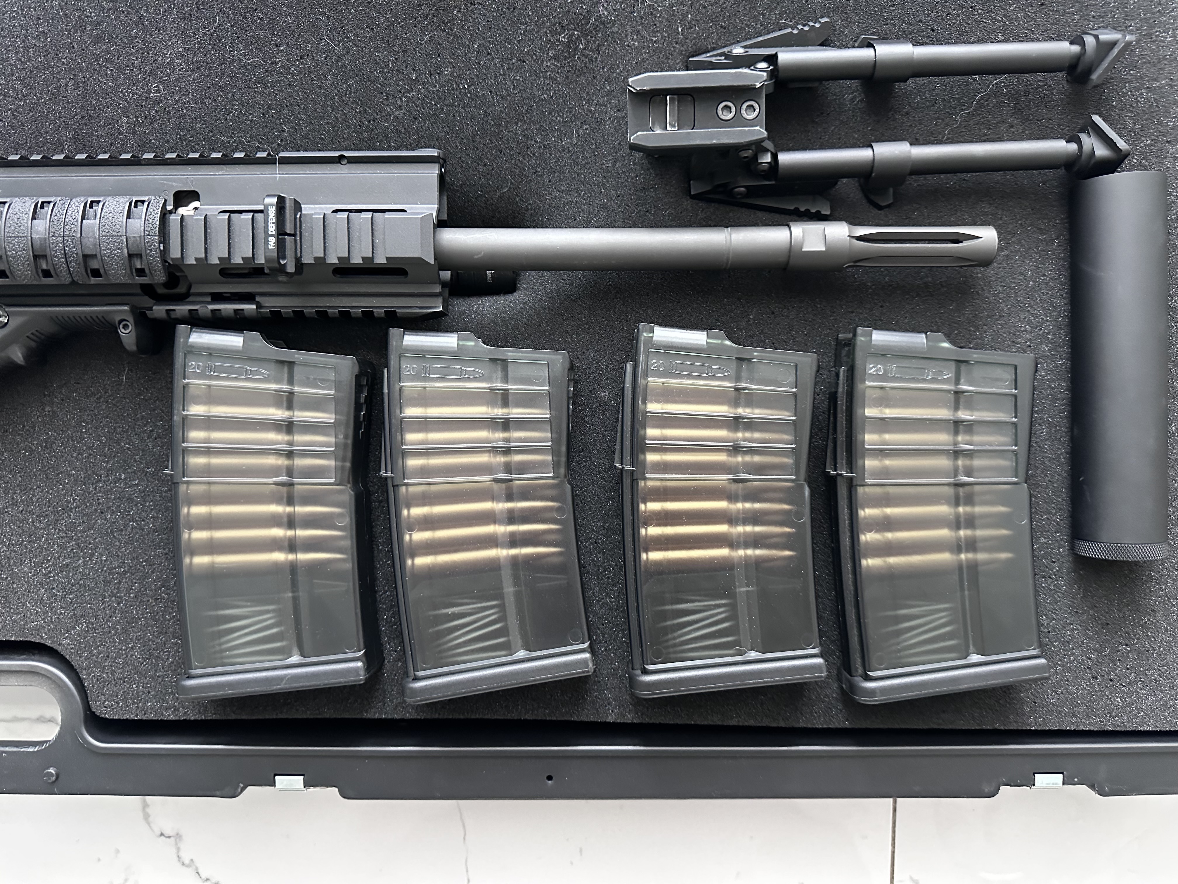 HK417 Sniper V2 Umarex/VFC HK Licensed + dodatki, nieużywany