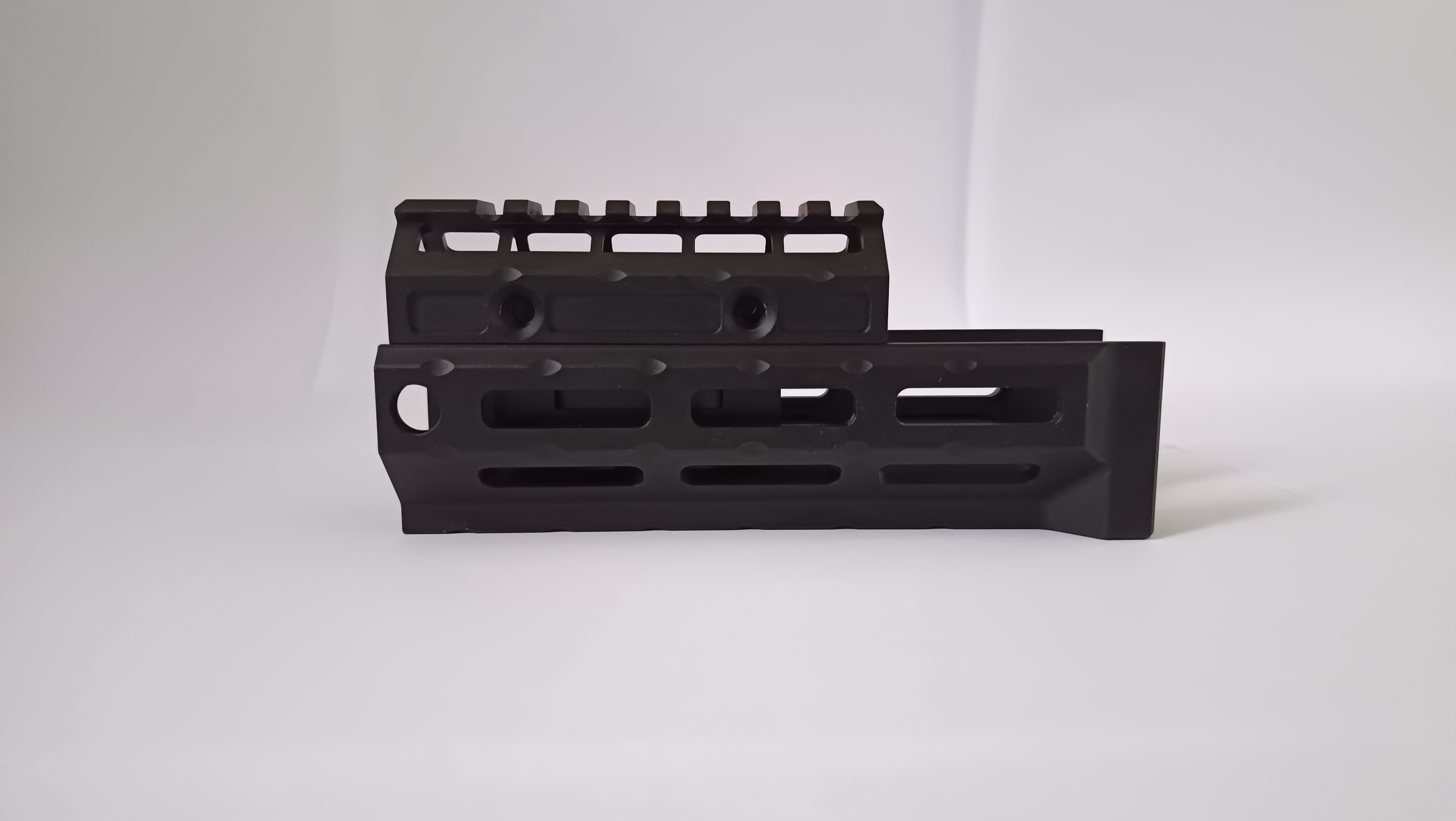 Zestaw MLOK 5KU do replik AK Midwest Industries (MWI krótkie) Czarny