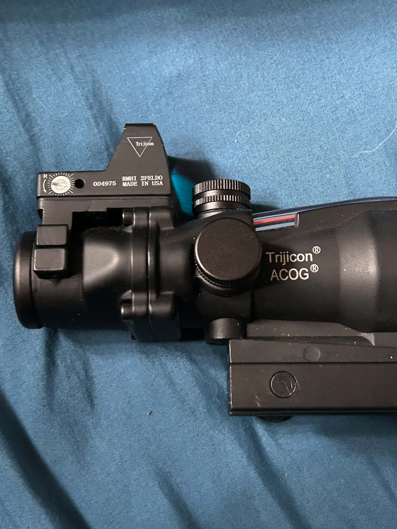 ACOG RMR TRIJICON 4x światłowód