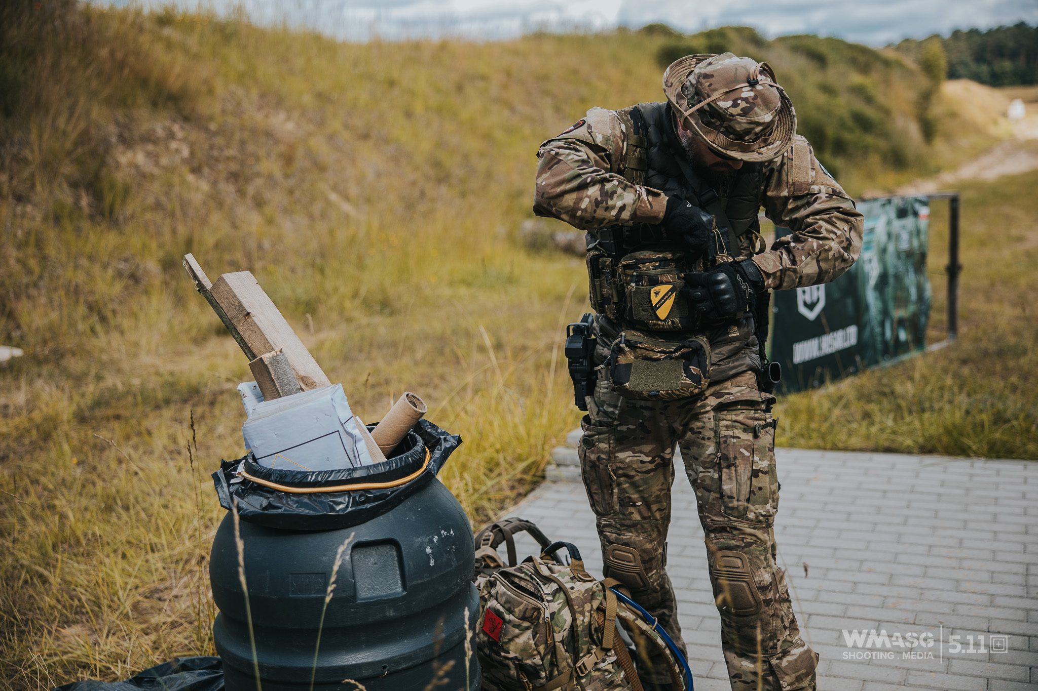 Fotorelacja z zawodów taktyczno-strzeleckich Recon Squad SAR (8-9.06.2024)