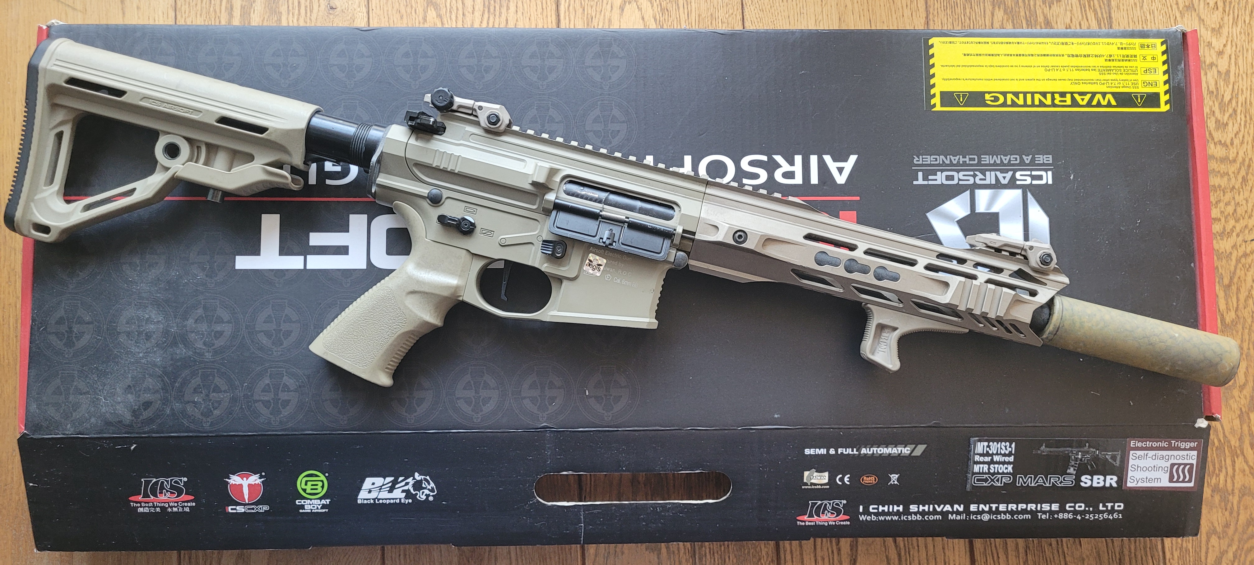 Replika CXP MARS SBR SSS kolor TAN