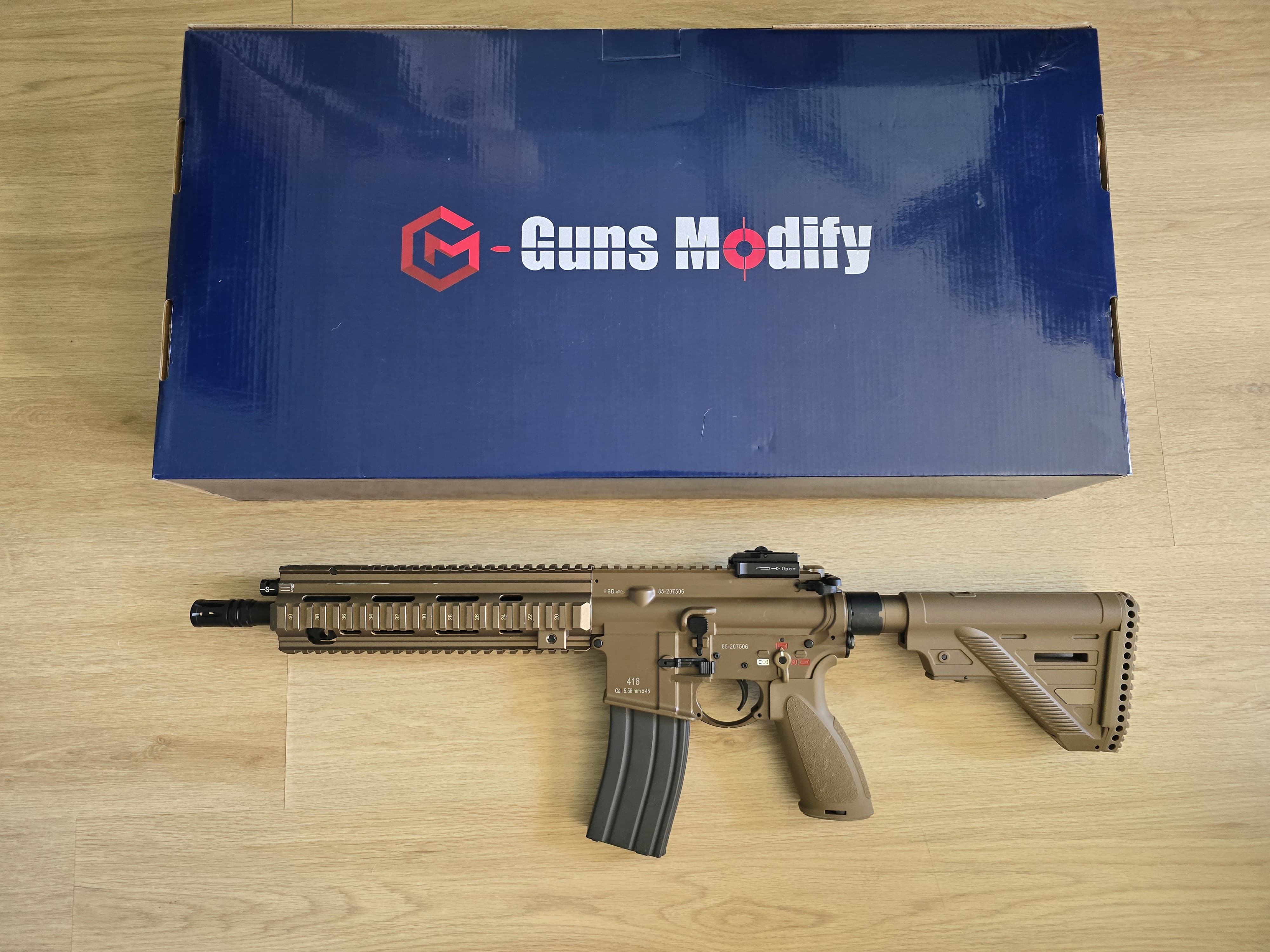 Guns Modify HK416 A5 LEVEL 2 FDE MWS