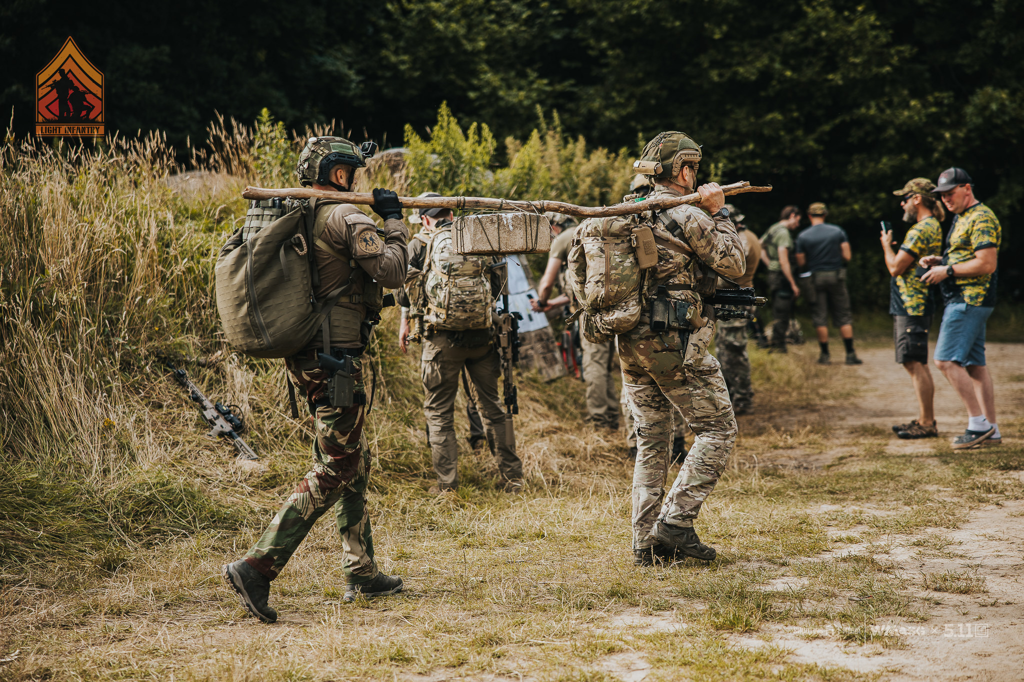 Fotorelacja z zawodów taktyczno-strzeleckich Lekka Piechota, kat. Lekka i MILSIM (18-20.07.2025)