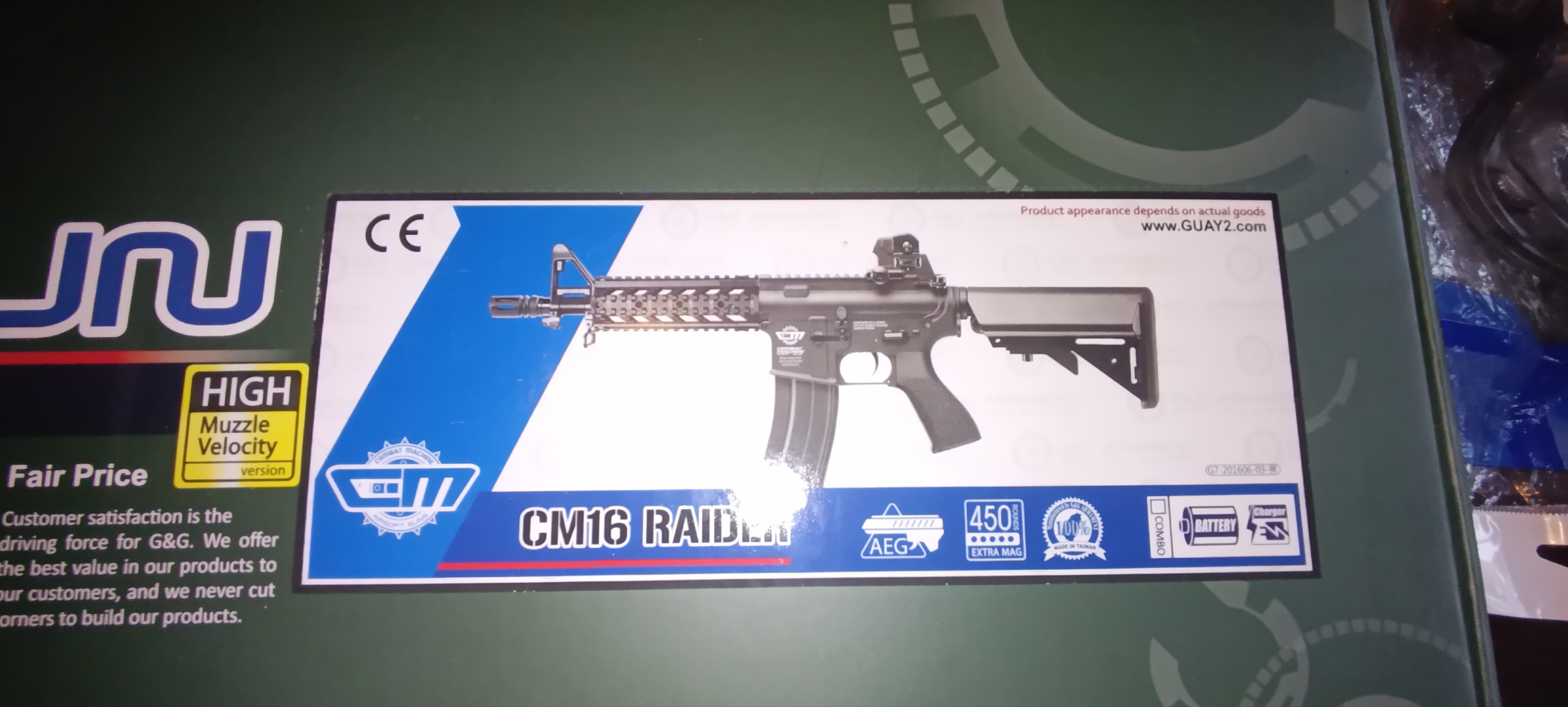 G&G CM 16 Rider high power