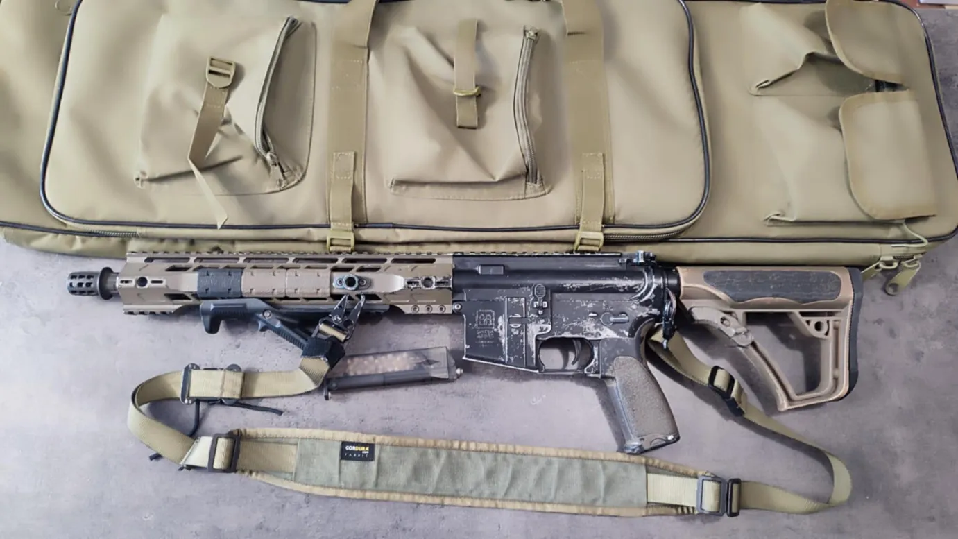 AR15 szturm custom tuning Perun Hybrid, Lambda + dodatki