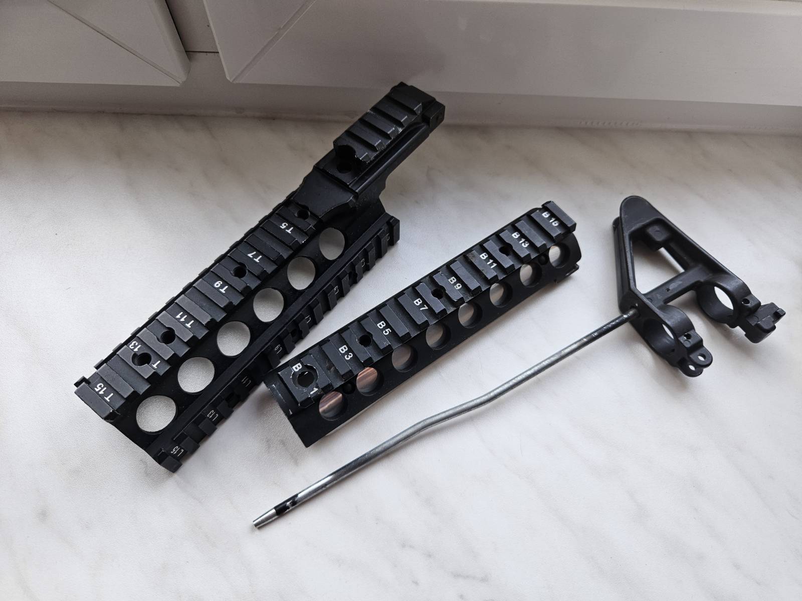Handgurad Szyny RIS Asg AR15 M4 muszka blok gazowy