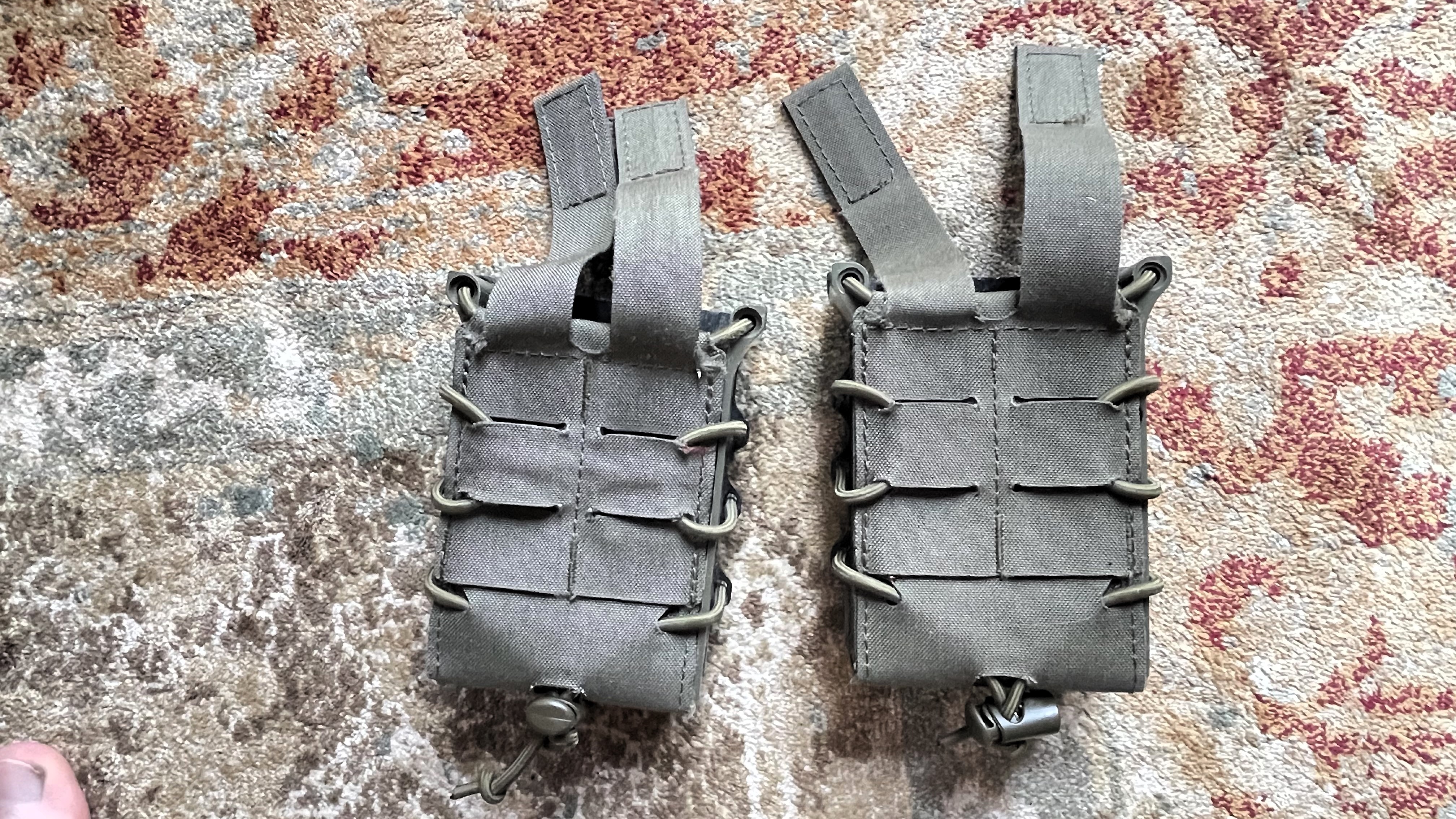 Podwójna ładownica karabinowa Templar's Gear na magazynki AR/AK Rifle Pouch - Ranger Green 2 szt