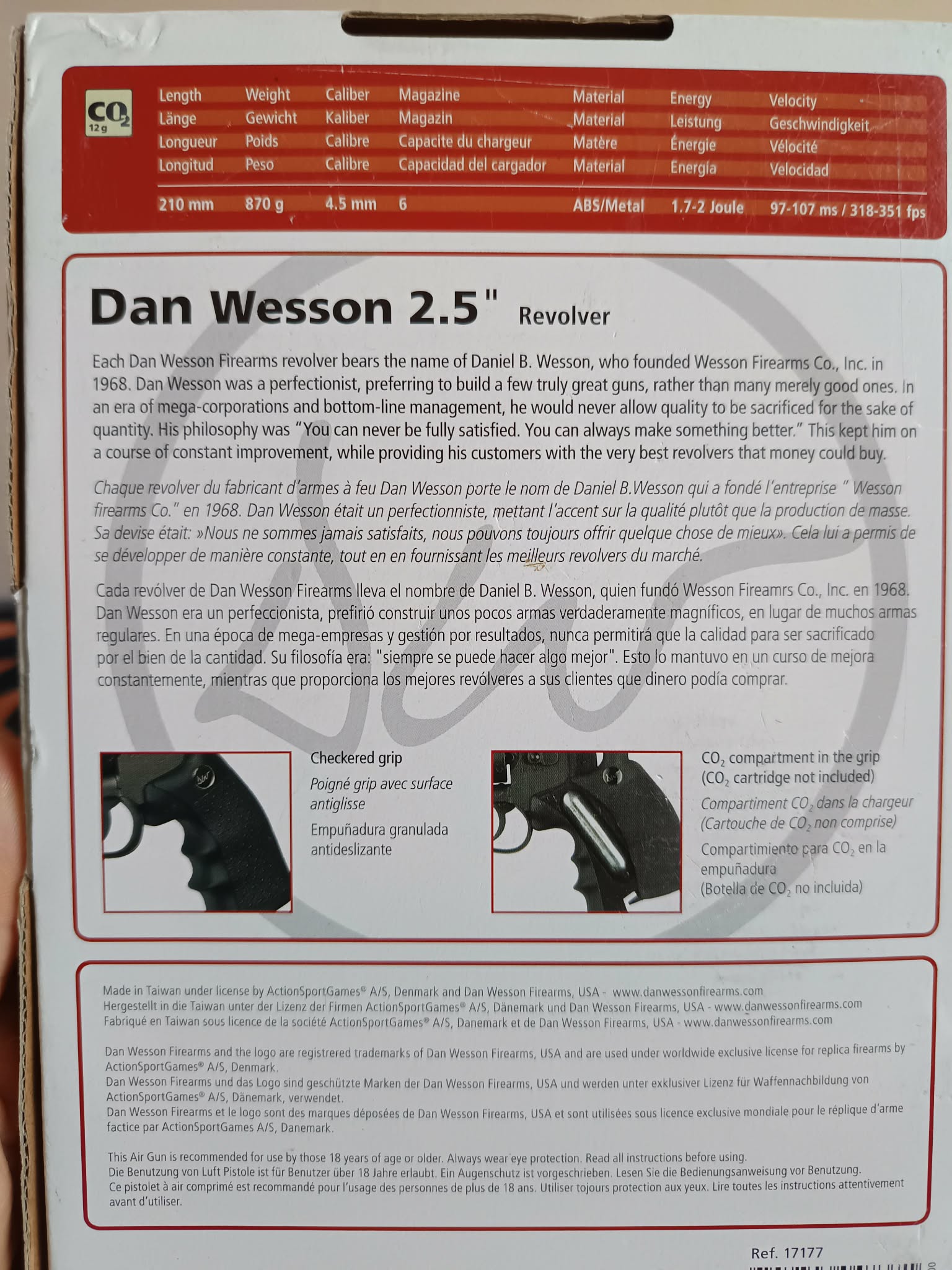 Rewolwer Dan Wesson 2.5