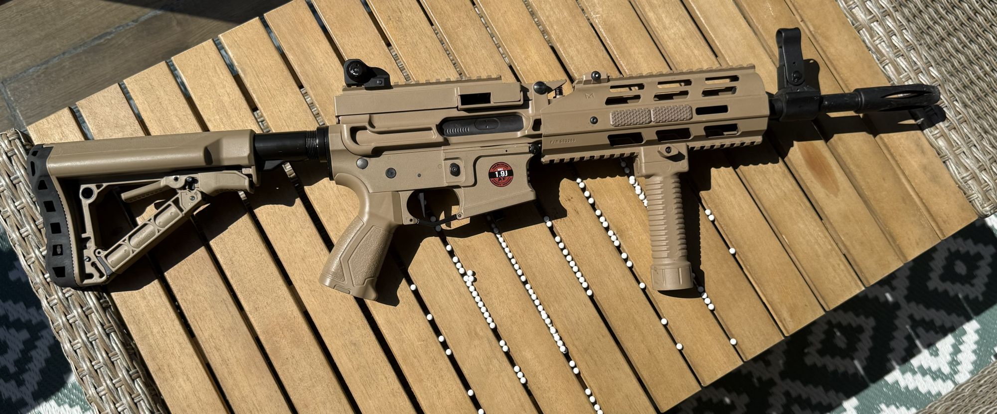 G&G CM16 LMG FDE + ASTER II Quantum Trigger 1.9J