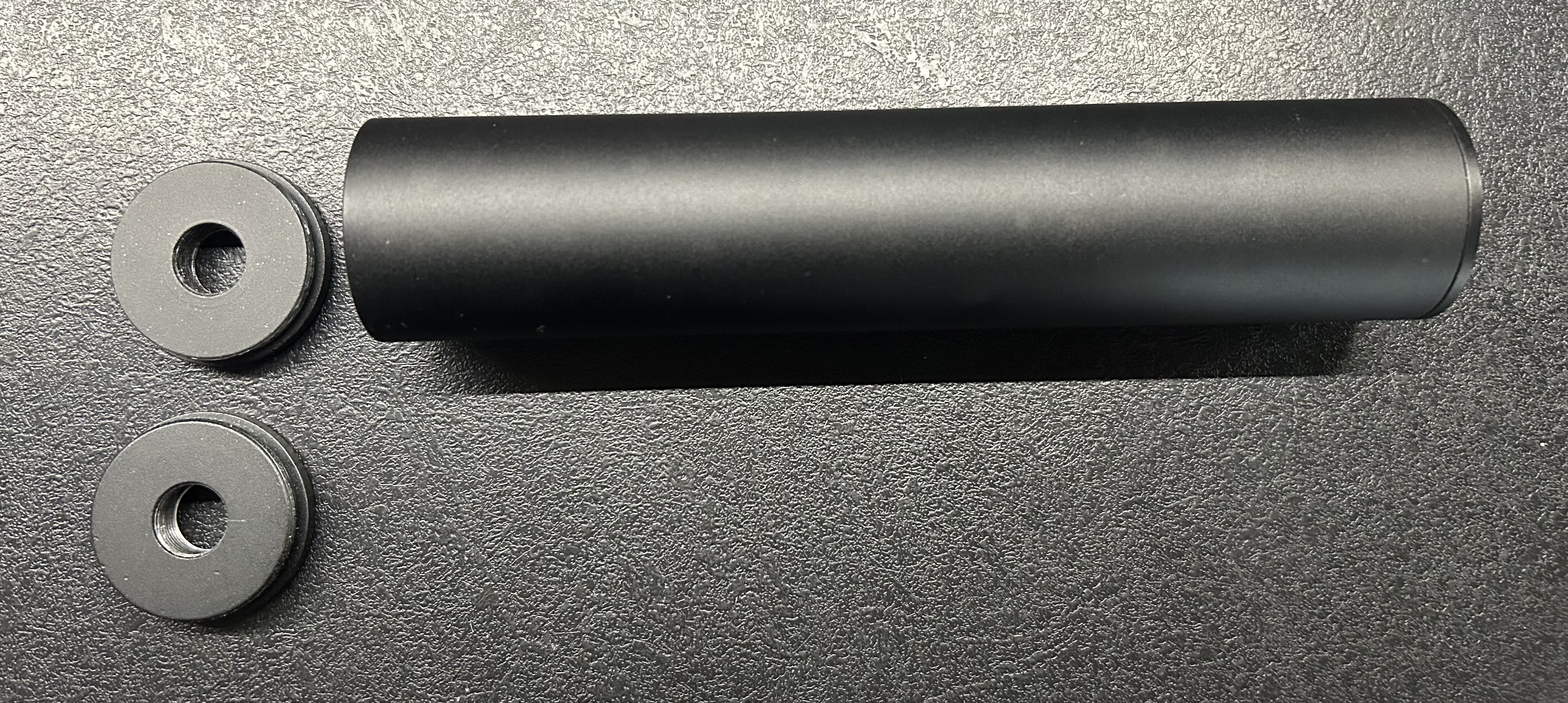 Tłumik dźwięku ASG 14 mm CW CCW lewy prawy lufa tracer karabin m4 g36 mp5