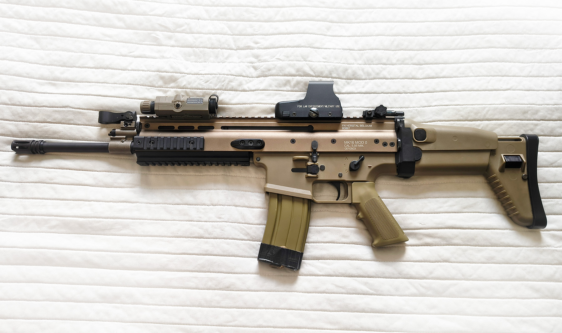 Karabin AEG SCAR-L VFC + duży zestaw akcesoriów