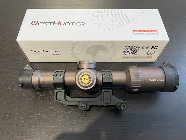 luneta taktyczna/biegowa WestHunter HD-S 1.2-6x24 IR PRO