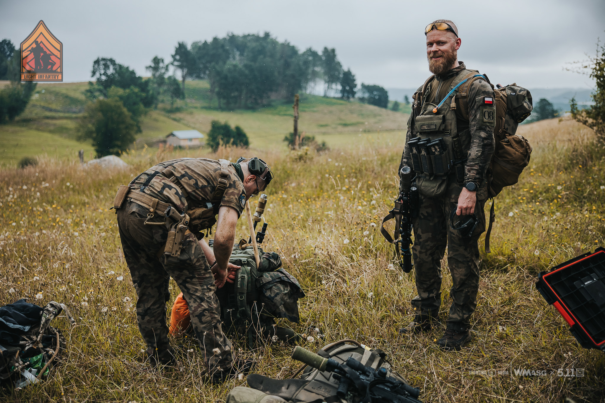 Fotorelacja z zawodów taktyczno-strzeleckich Lekka Piechota, kat. Lekka i MILSIM (18-20.07.2025)