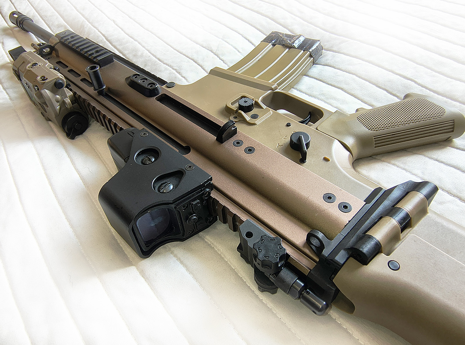 Karabin AEG SCAR-L VFC + duży zestaw akcesoriów