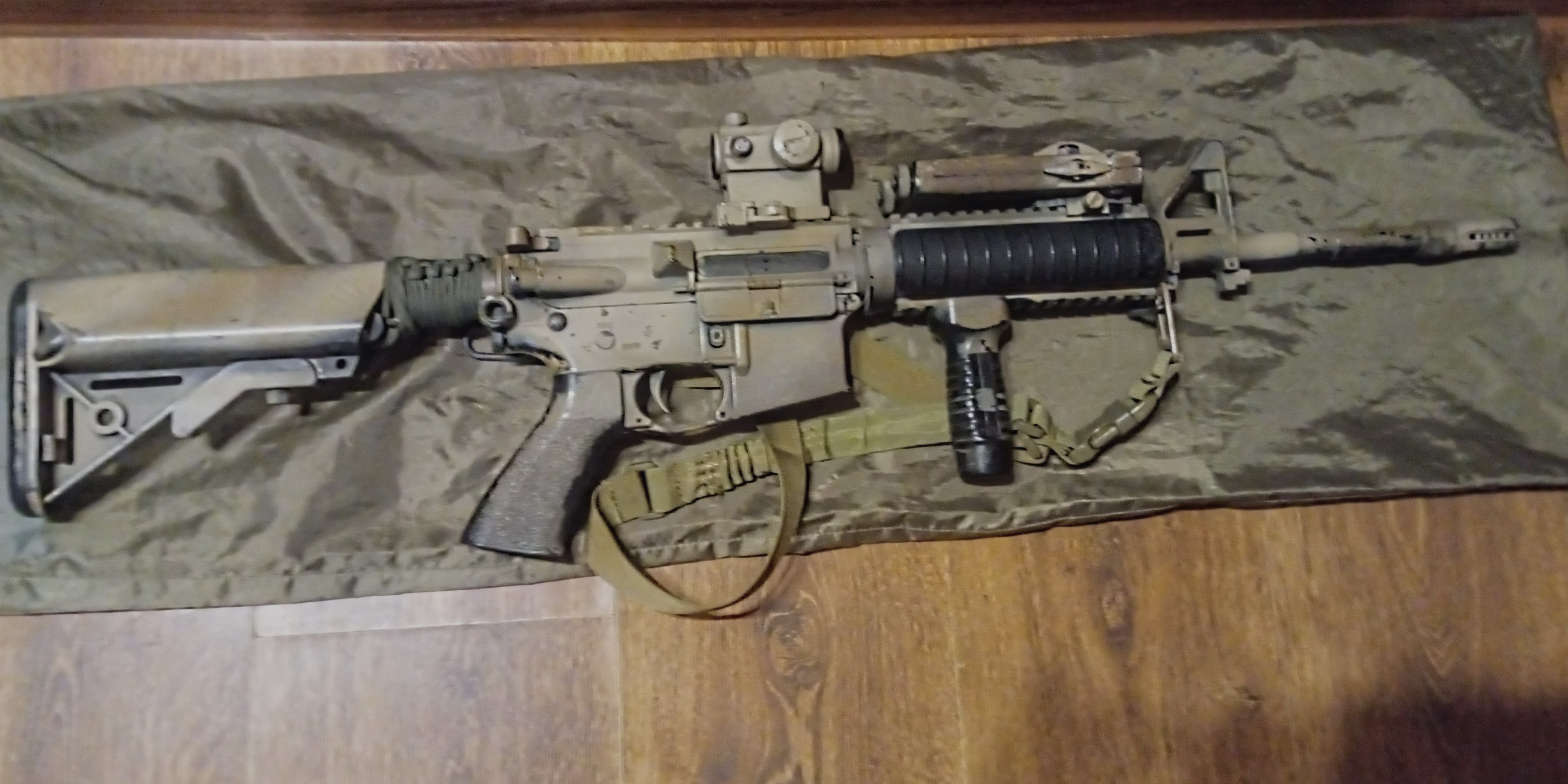 M4 stylizowane, FULL METAL , BARRET - łoże na licencji