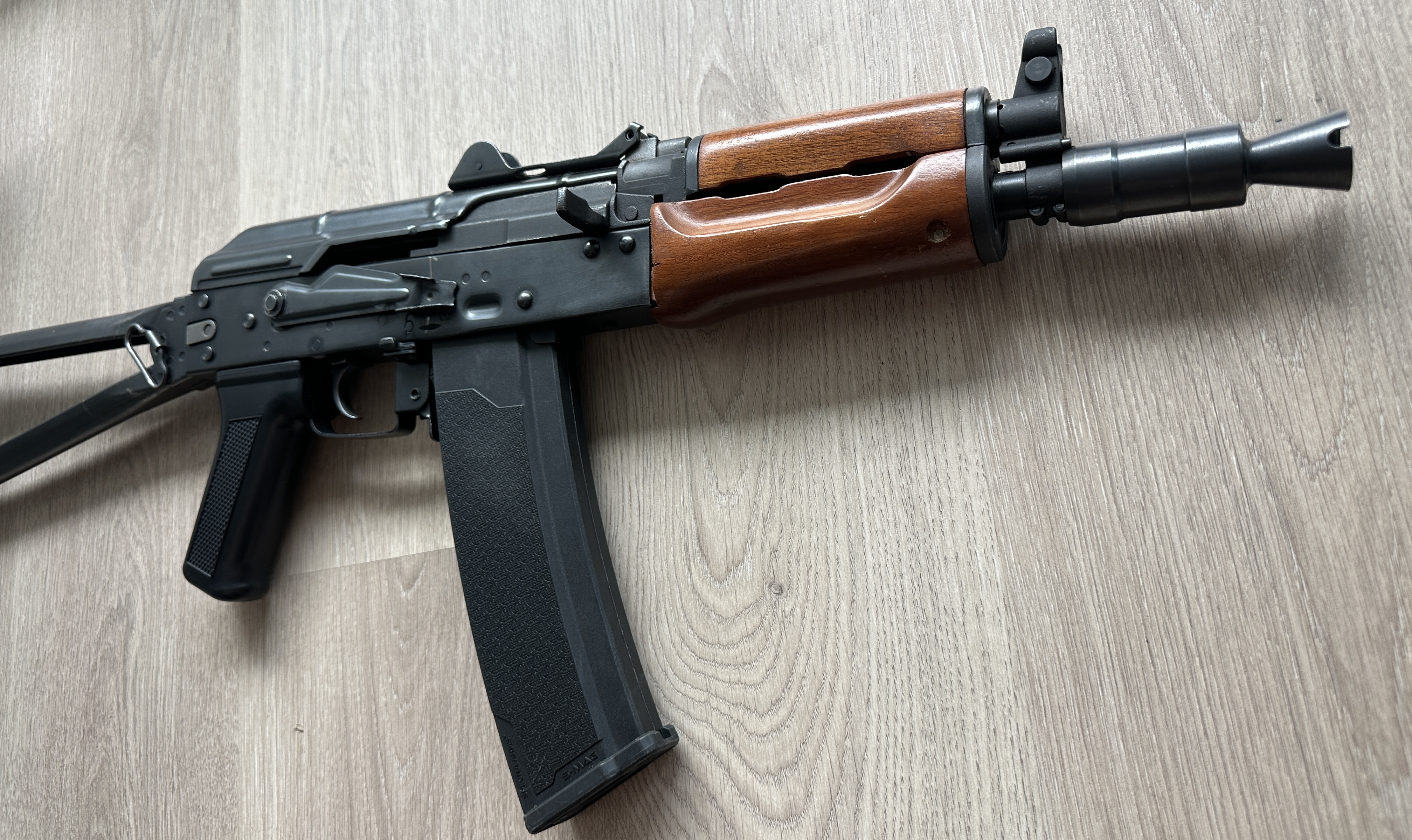 ASG AK47 / Kałasznikow – kompletny zestaw, metalowa replika + akcesoria