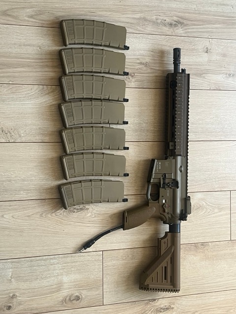 VFC HK416A5 v3 GBBR - konwersja Frog Engineering HPA