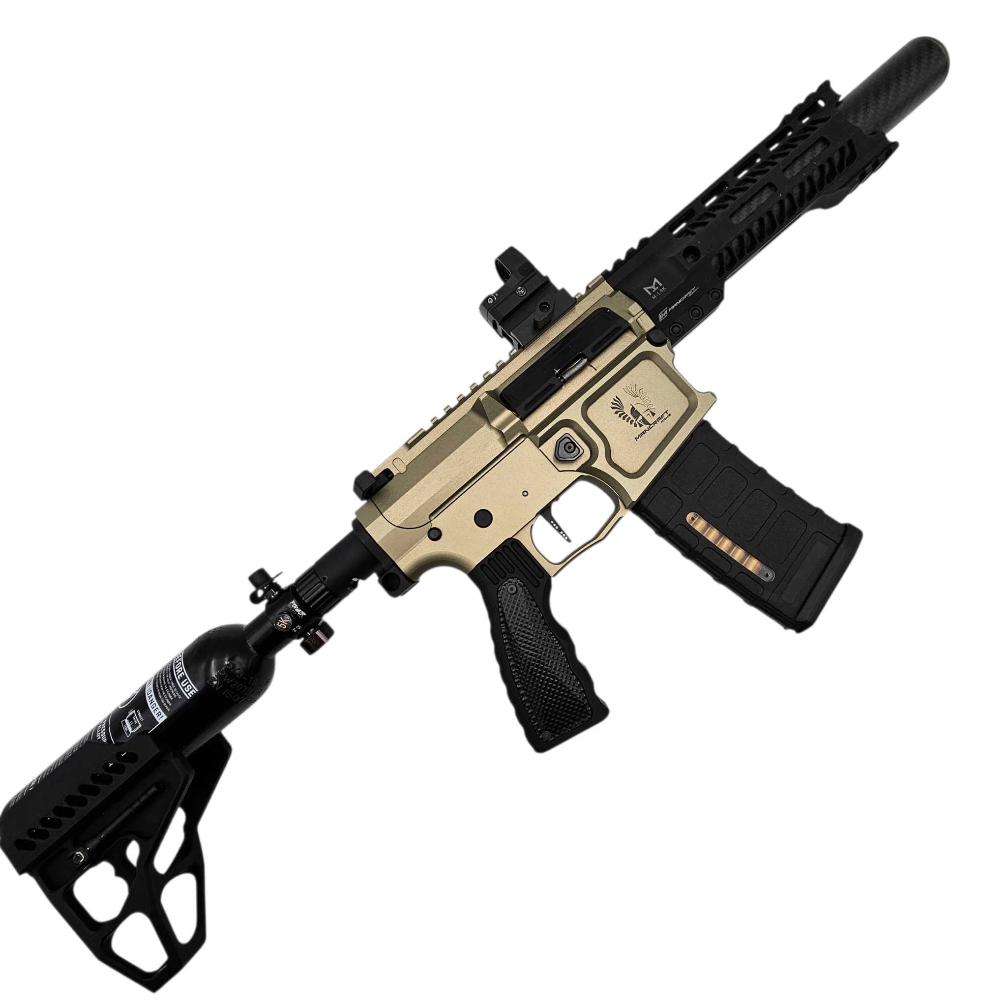 M4 FULL CNC Mancraft, Kolba HPA, Sparklabs Wolf, MAXX. + Drugi front + lufa.